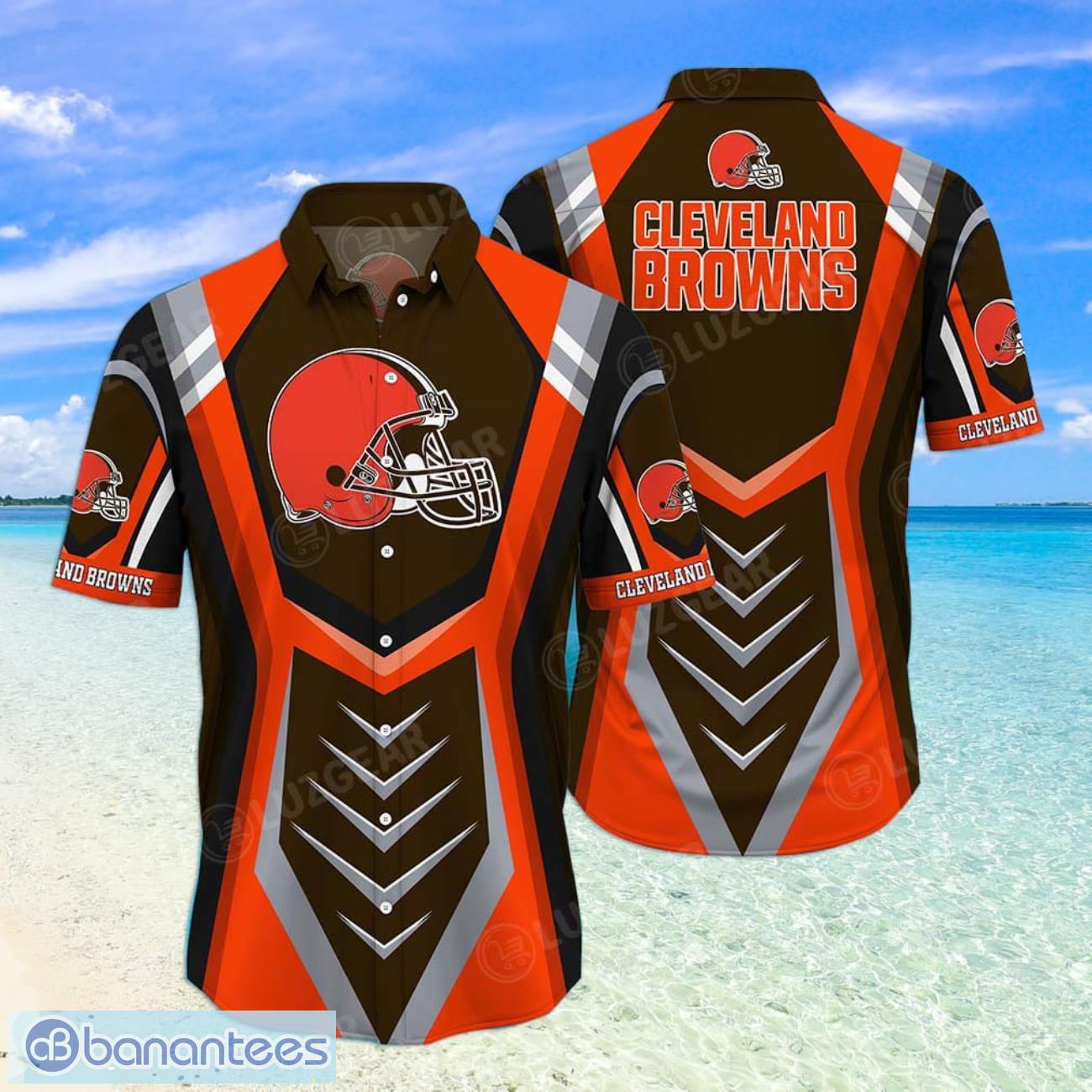 Cleveland Browns NFL All Over Print 3D T-Shirt - Banantees