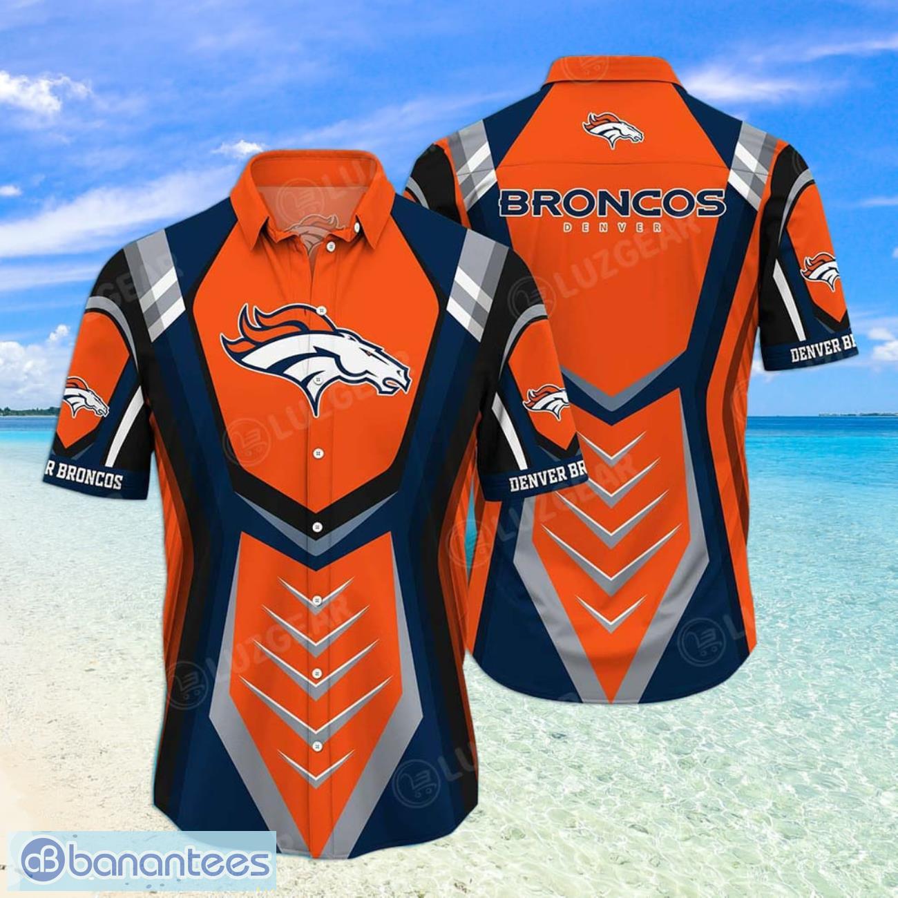 BEST NFL Denver Broncos Hawaiian Shirt Graphic American Flag Print This  Summer Gift For Fans Hot