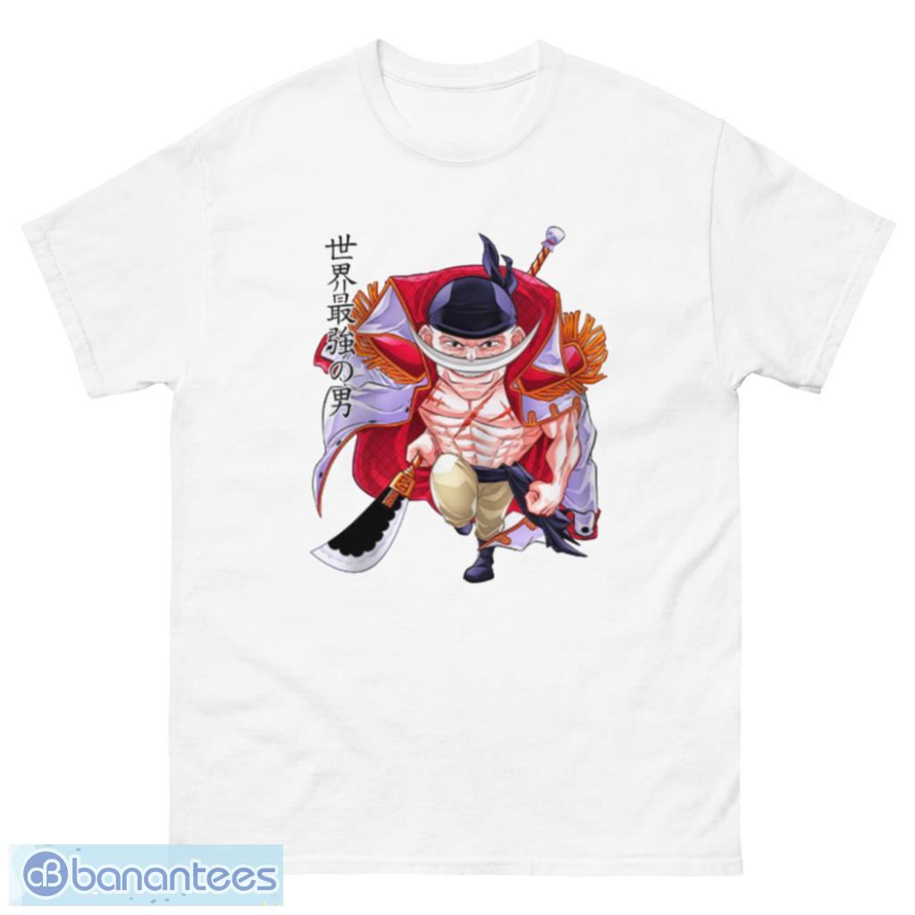 Edward Newgate Whitebeard Yonko Custom Anime One Piece Chibi Light T-Shirt Product Photo 2