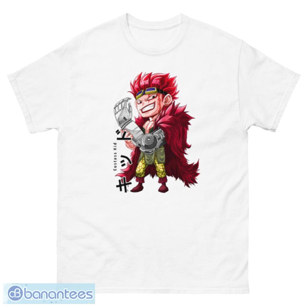 Eustass Kid Custom Anime One Piece Chibi T-Shirt Product Photo 2