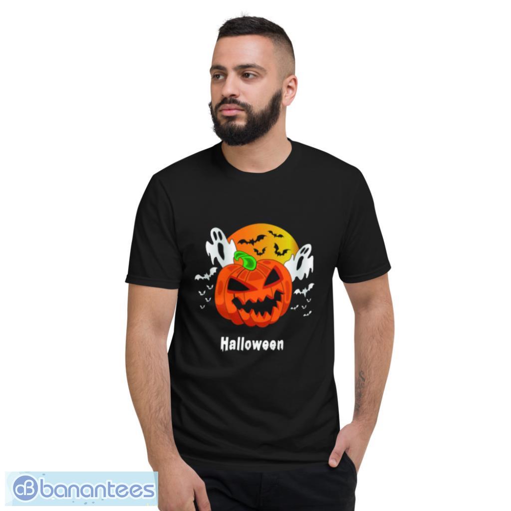 Funny Pumpkin Head Costume Halloween T-Shirt Product Photo 2