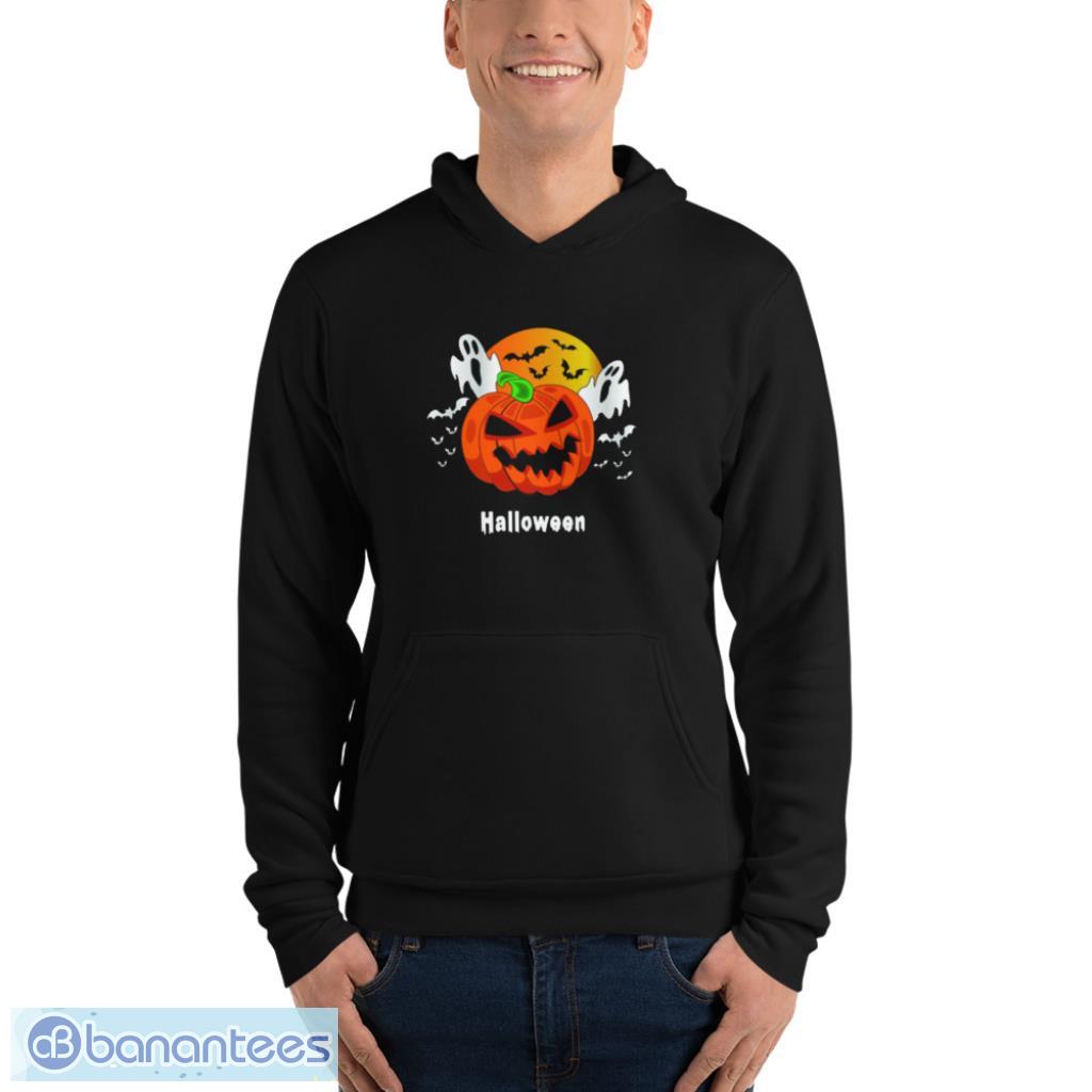 funny pumpkin head costume halloween t shirt 3 image Funny Pumpkin Head Costume Halloween T-Shirt Product Photo 4