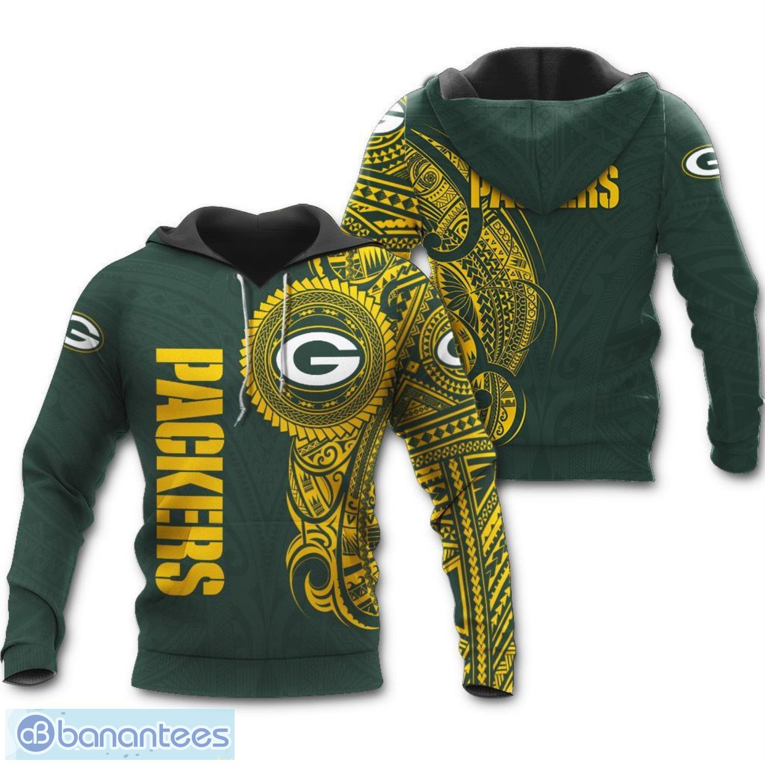 Green Bay Packers NFL Jersey – Polynesian Design White – Anehana