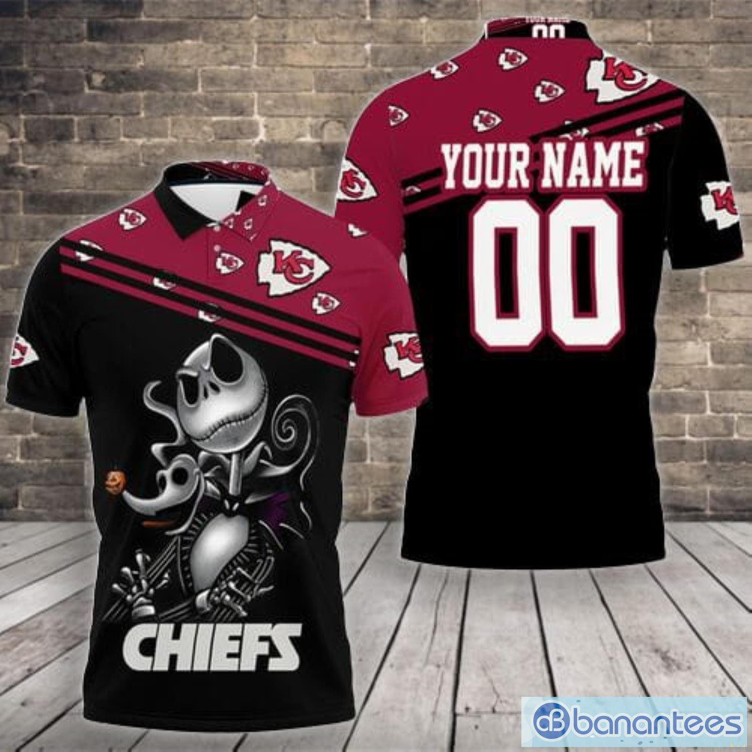 Jack Skellington's Nightmare - Kansas City Chiefs T-Shirt, Kansas