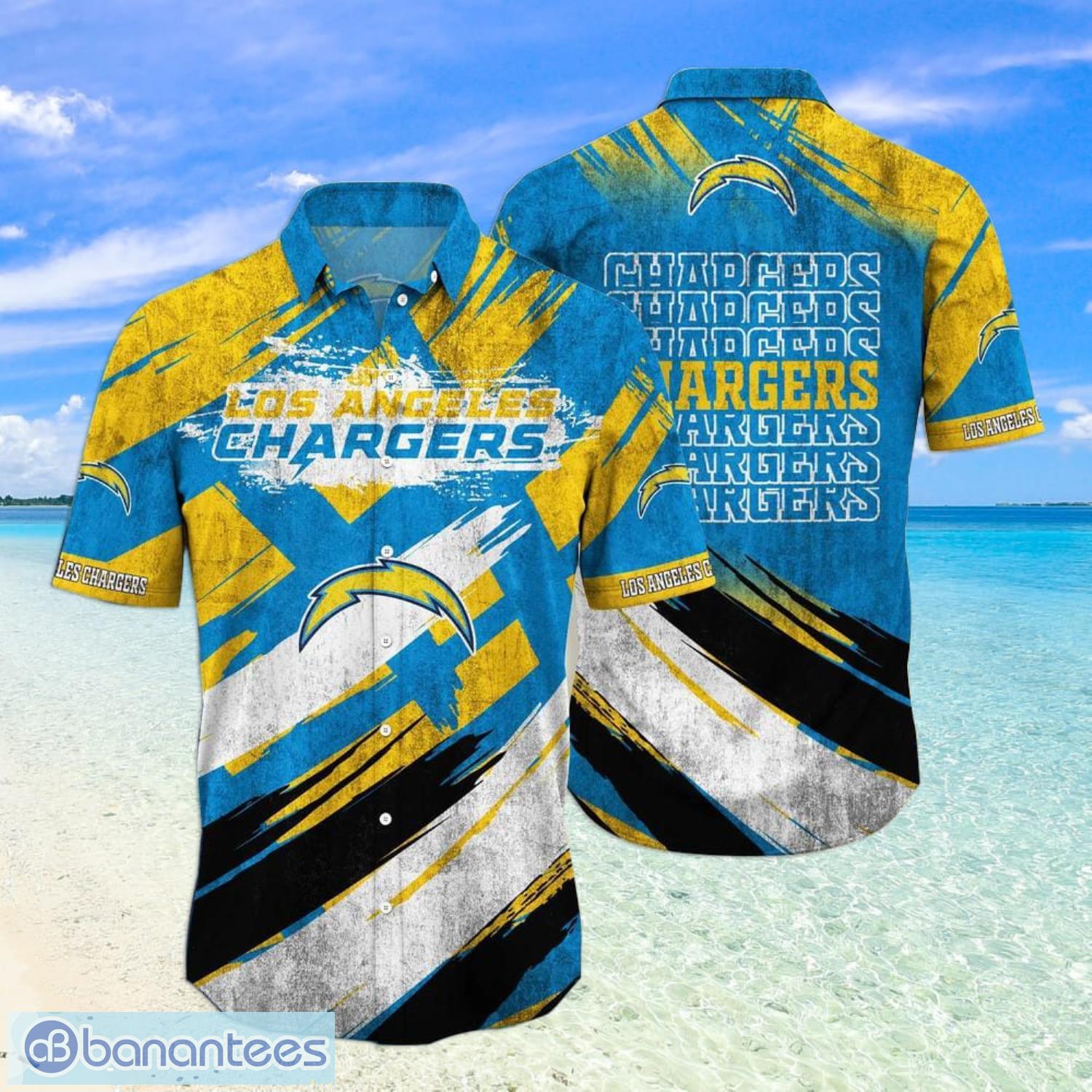 Los Angeles Chargers NFL Hawaiian Shirt Custom Vacation Aloha Shirt -  Trendy Aloha