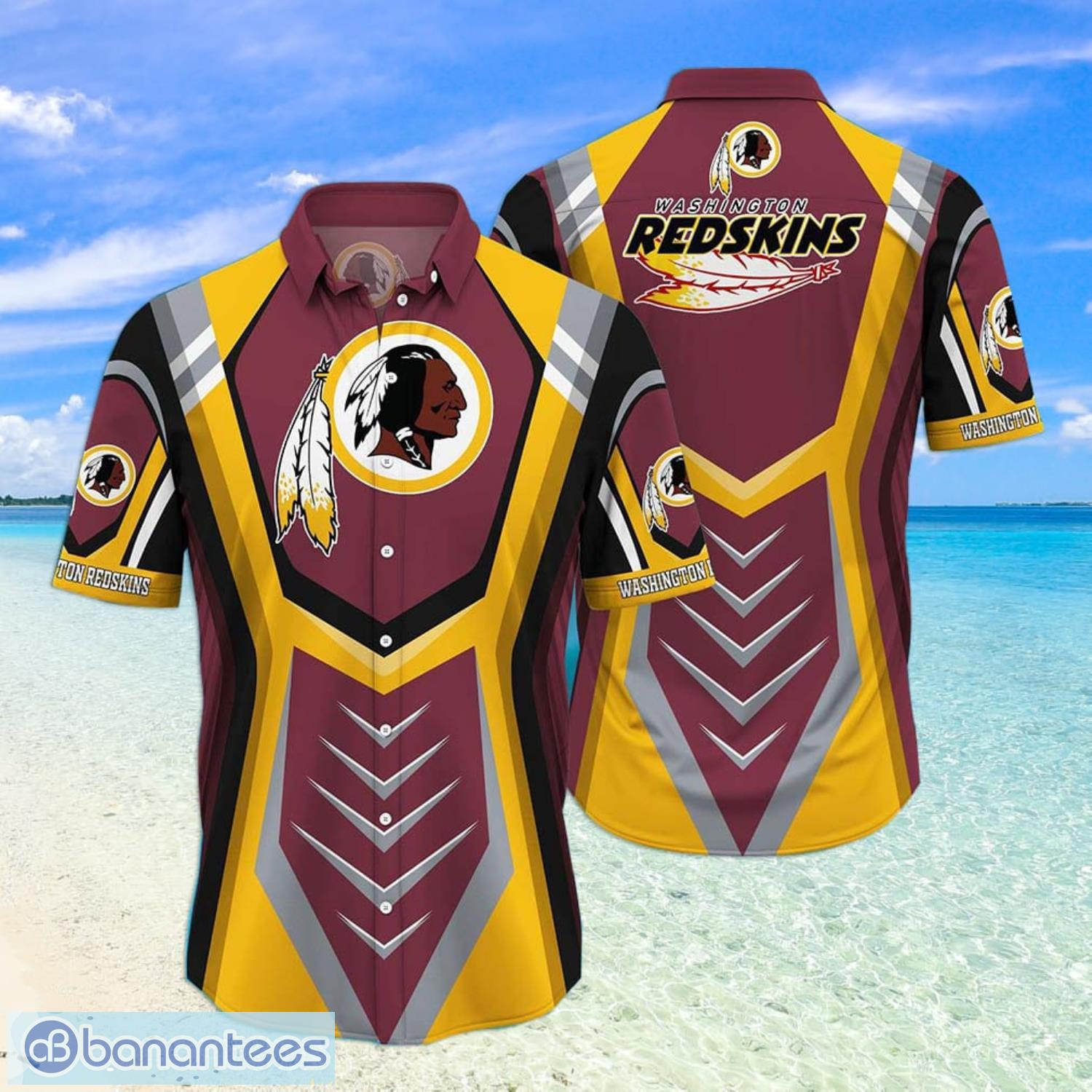 Love Washington Redskins NFL Hawaiian Shirt Gift For Fans - Banantees