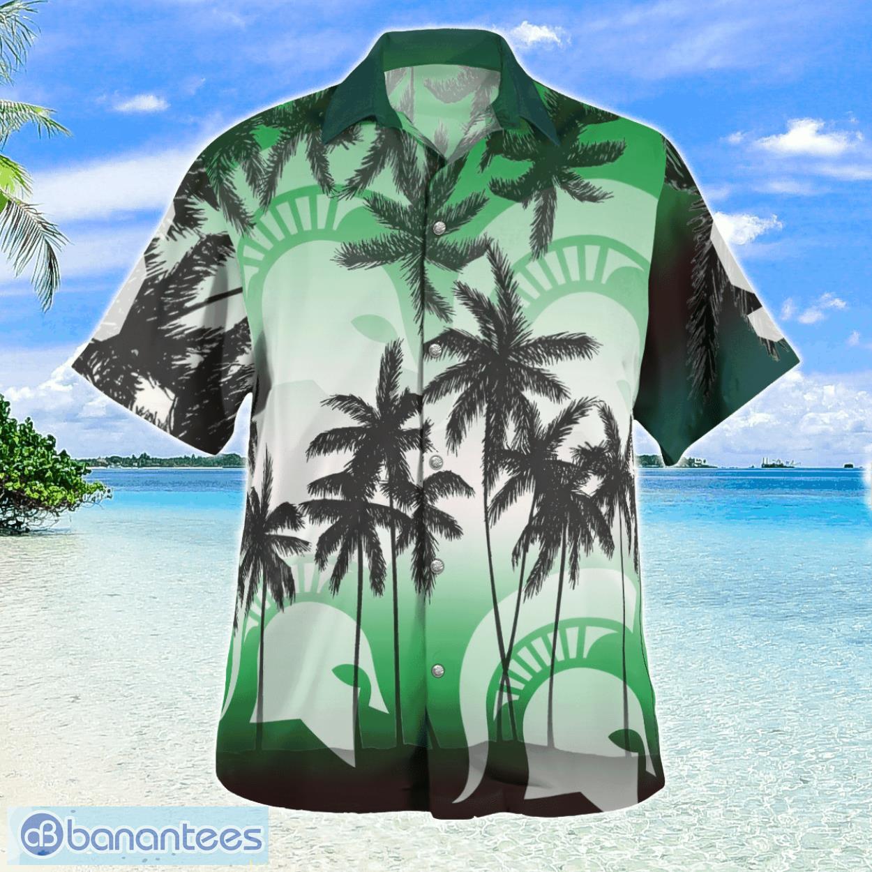 Michigan State Spartans Hawaiian Shirt Summer Gift Product Photo 1 Michigan State Spartans Hawaiian Shirt Summer Gift Product Photo 1