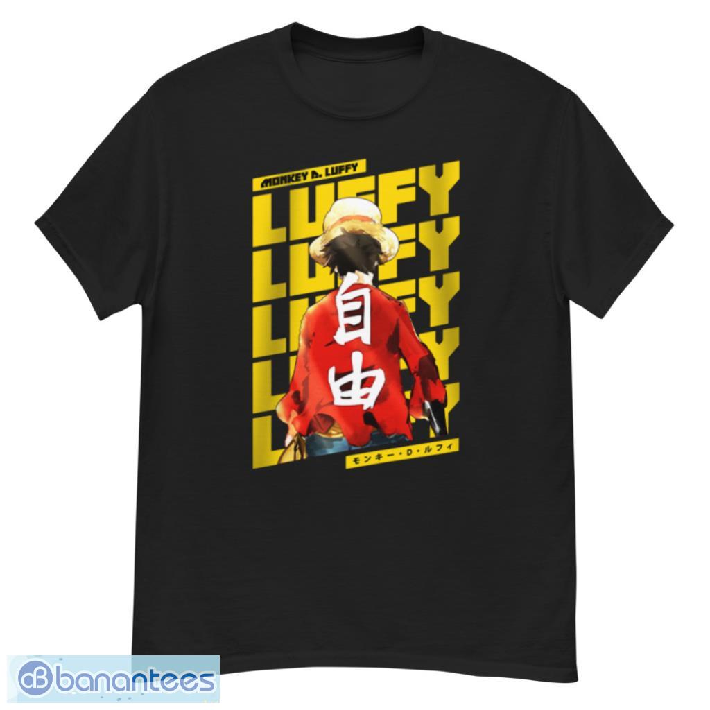 Monkey D. Luffy Custom Anime One Piece T-Shirt Product Photo 1