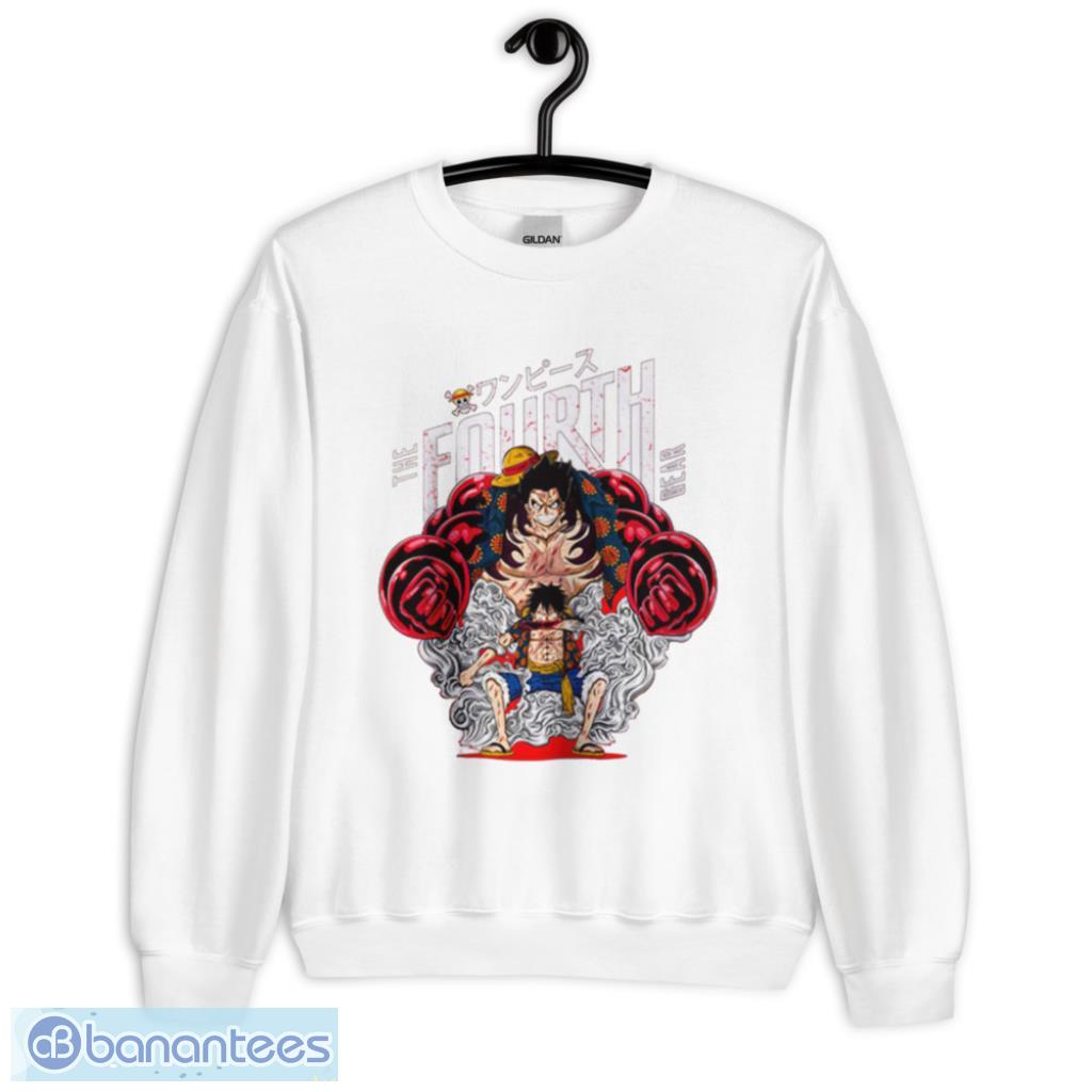 Monkey D. Luffy Gear 4th Bounce Man Custom Anime One Piece T-Shirt Product Photo 1