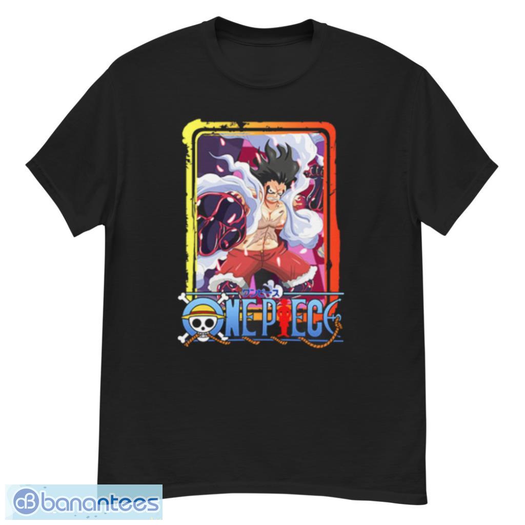 Monkey D. Luffy Gear 4th Snake Man Custom Anime One Piece T-Shirt Product Photo 1