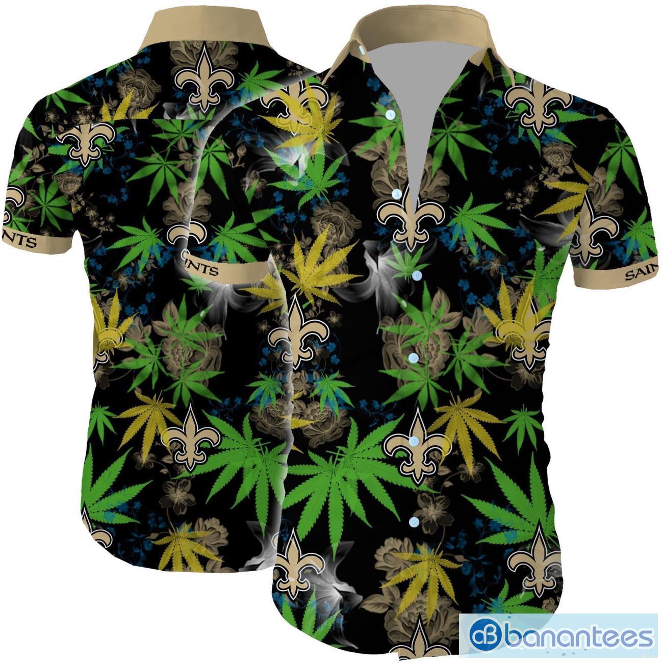 The best selling] New Orleans Saints NFL Flower Tropical Classic Full Print  Hawaiian Shirt