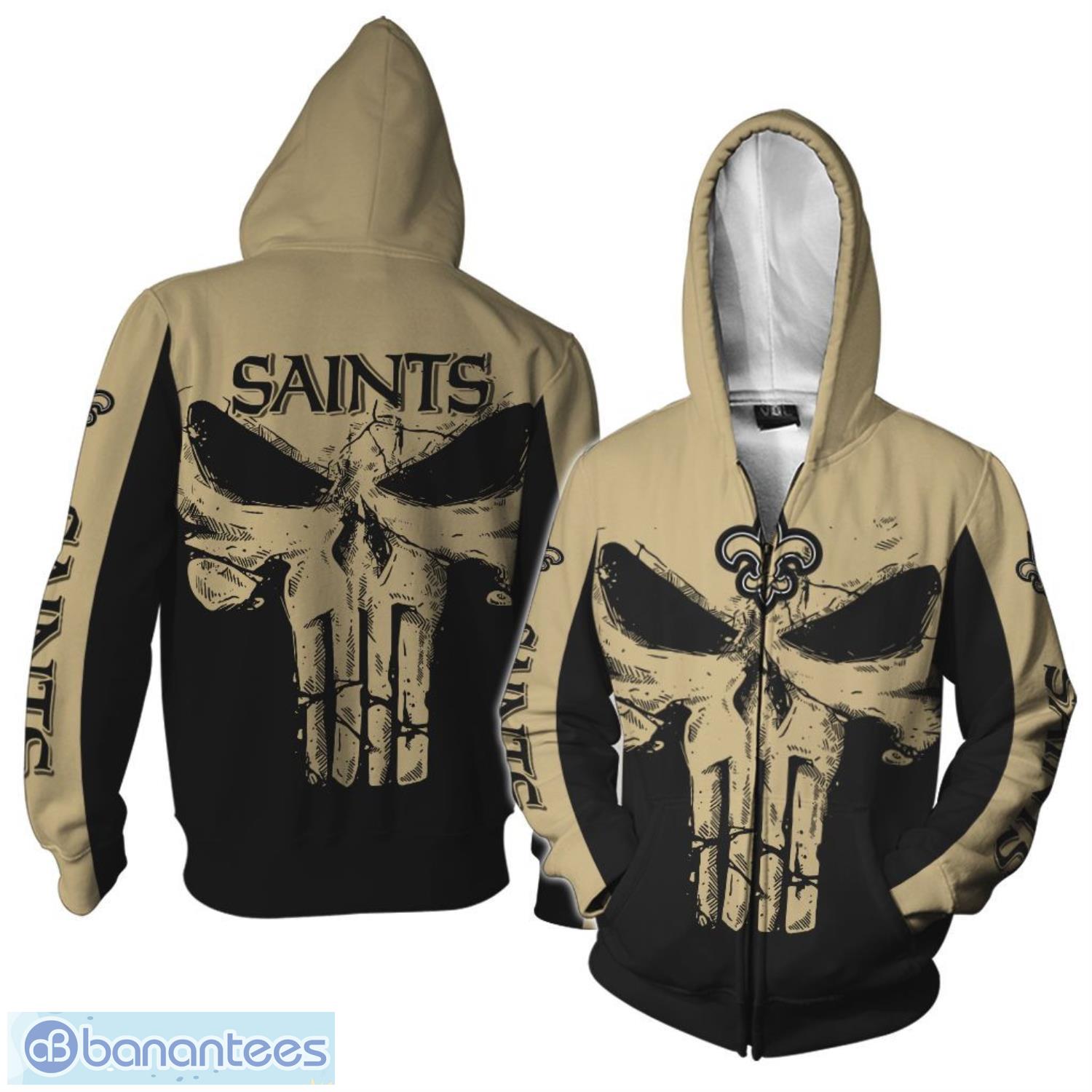 New Orleans Saints Nfl Fan Bomber 3d Printed Bomber 3d 3d Graphic Printed  Tshirt Hoodie Up