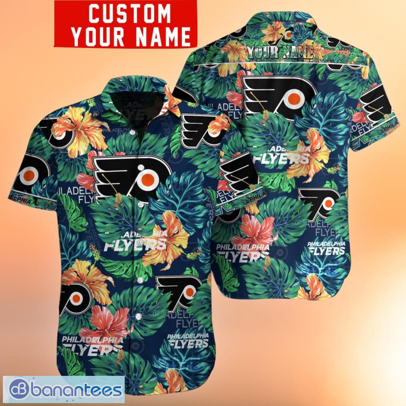 Philadelphia Flyers NHL Custom Name Hawaiian Shirt Hot Design For Fans