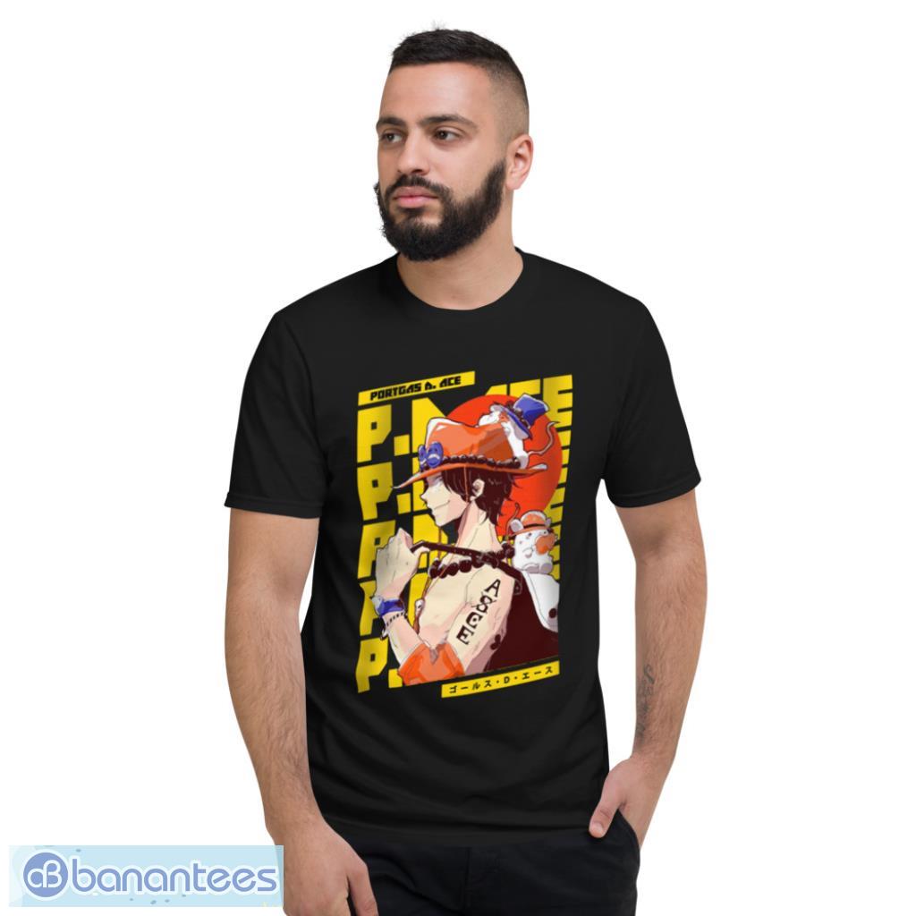 Portgas D. Ace Custom Anime One Piece T-Shirt Product Photo 2