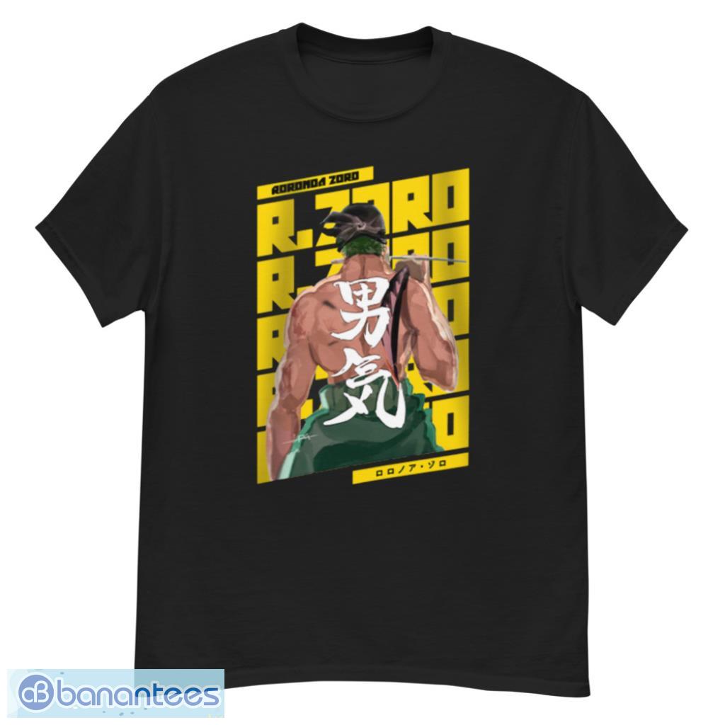 Roronoa Zoro Custom Anime One Piece T-Shirt Product Photo 1