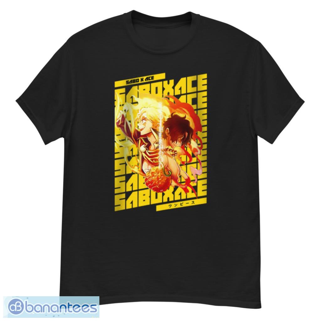 Sabo & ACE Custom Anime One Piece T-Shirt Product Photo 1
