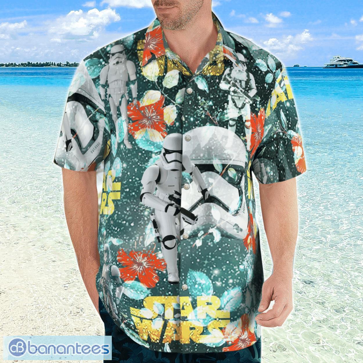 Stormtrooper Surfing Star Wars Hawaiian Shirt Summer Gift - Banantees