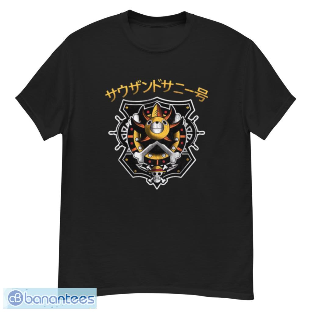 Thousand Sunny Logo Custom Anime One Piece T-Shirt Product Photo 1