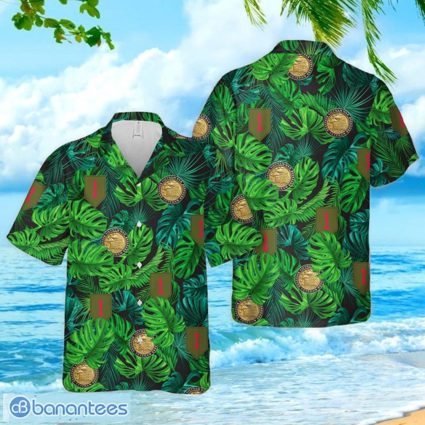 Washington Redskins Big Logo Hawaiian Summer Beach Shirt Full Print -  Banantees