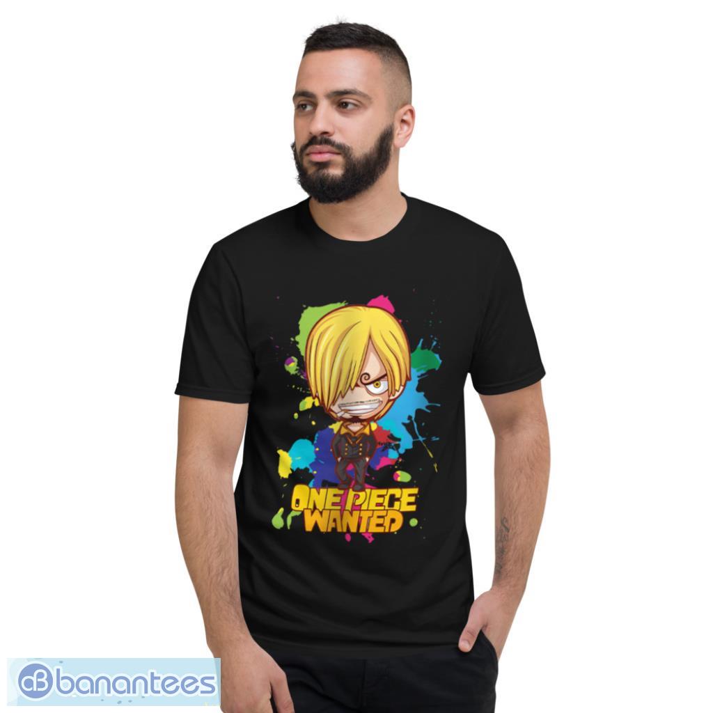 Vinsmoke Sanji Black Leg Custom Anime One Piece Chibi T-Shirt Product Photo 2