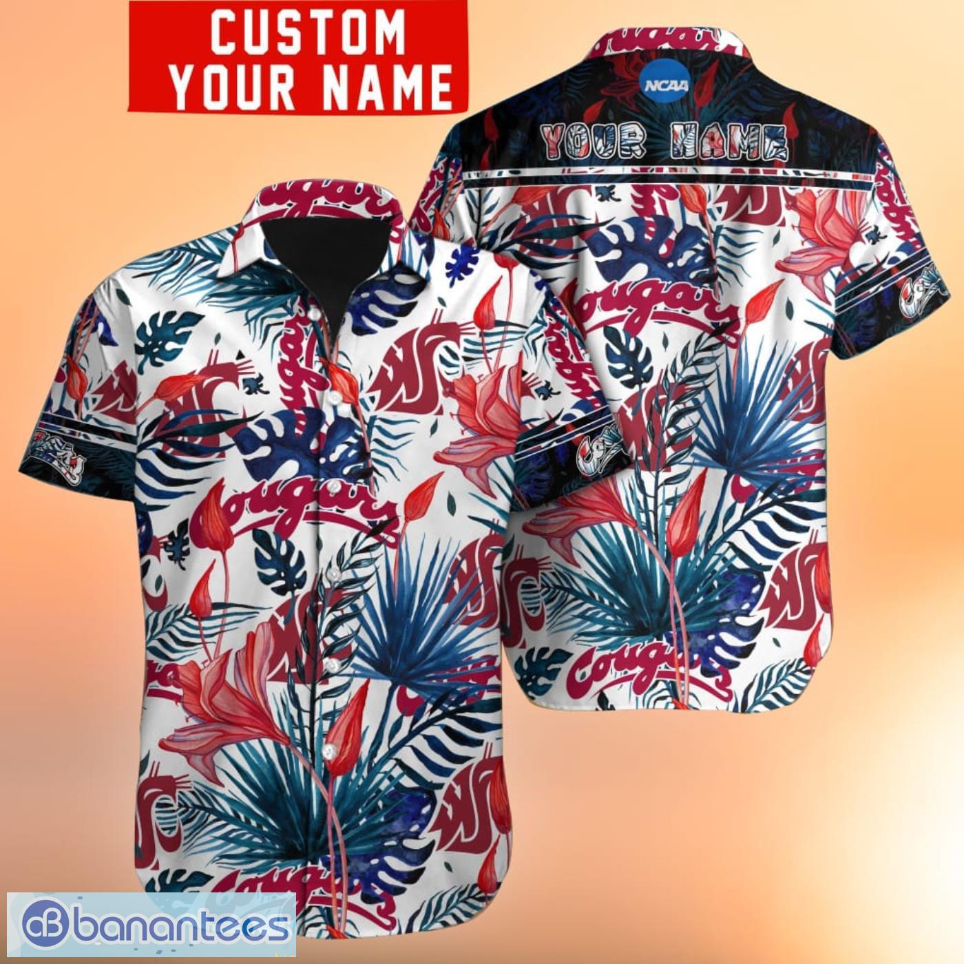 Washington Nationals MLB Flower Pattern Summer Custom Name