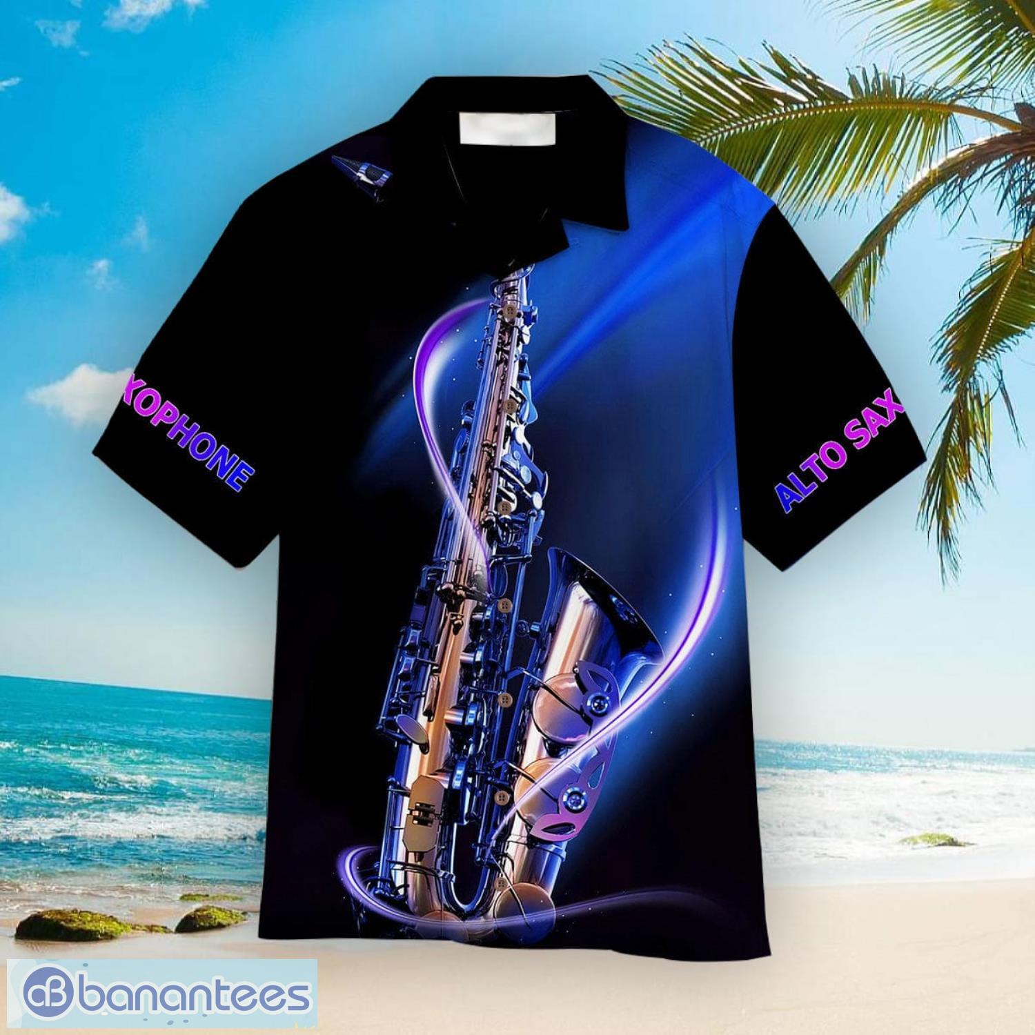 Alto Saxophone Aloha Hawaiian Shirt Summer Gift Beach Shirt - Alto Saxophone Aloha Hawaiian Shirts For Men & For Women  WH1060