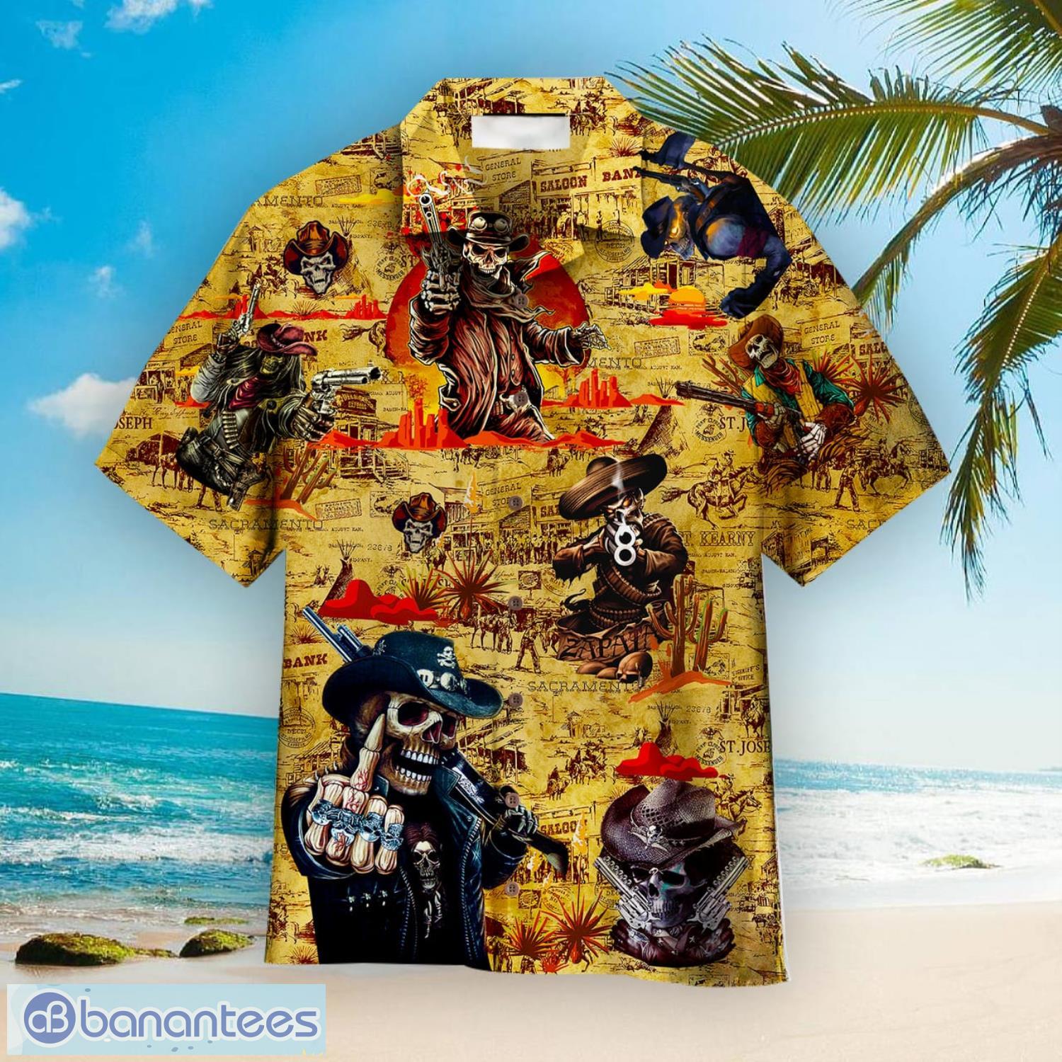 Amazing Vintage Cowboy Aloha Hawaiian Shirt Summer Gift Beach Shirt - Amazing Vintage Cowboy Aloha Hawaiian Shirts For Men & For Women  HW5278