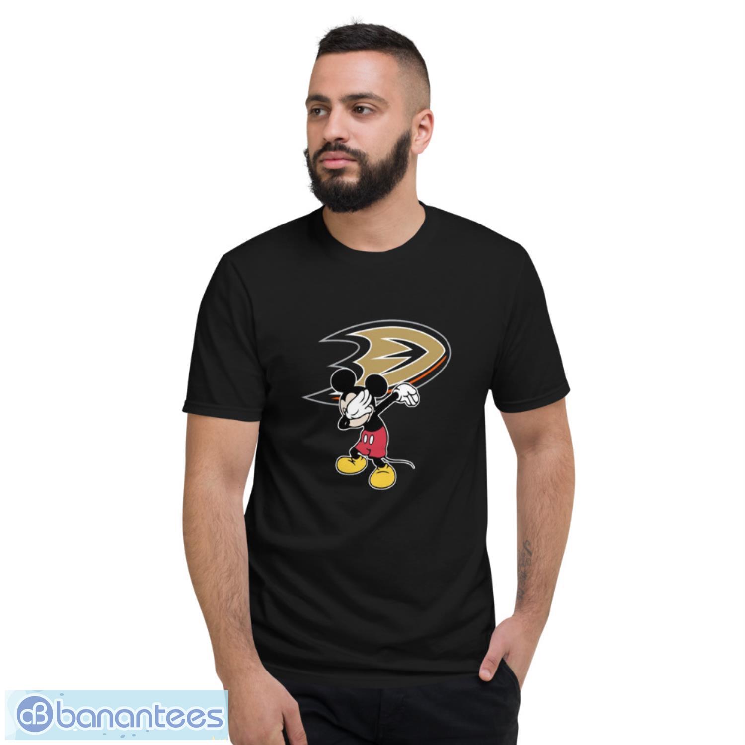 Disney Mickey Mouse Classic Pose - Short Sleeve Cotton T-Shirt for Adults-  Customized-Athletic Heather 