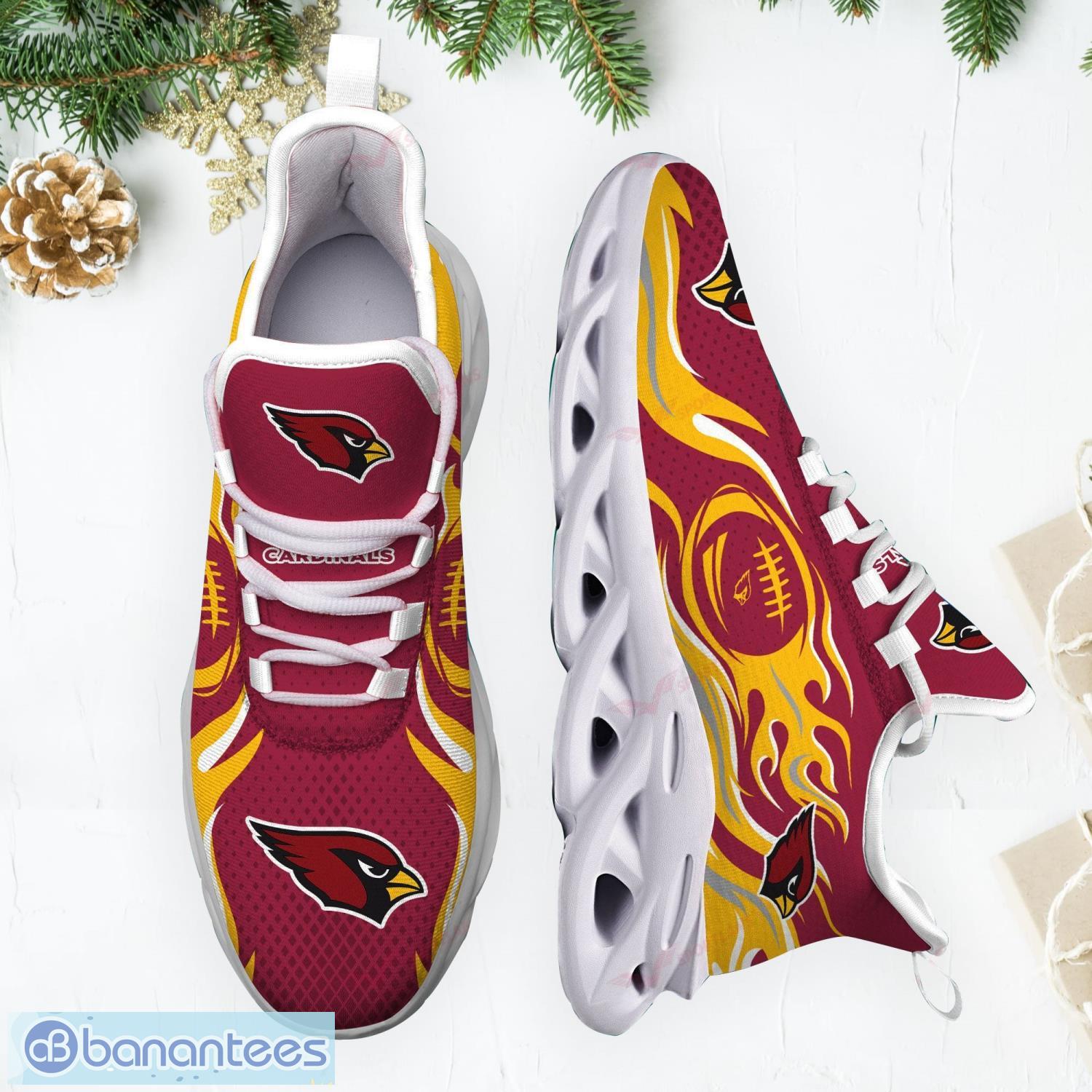 Arizona Cardinals NFL Symbol Max Soul Sneakers Running Shoes - Banantees