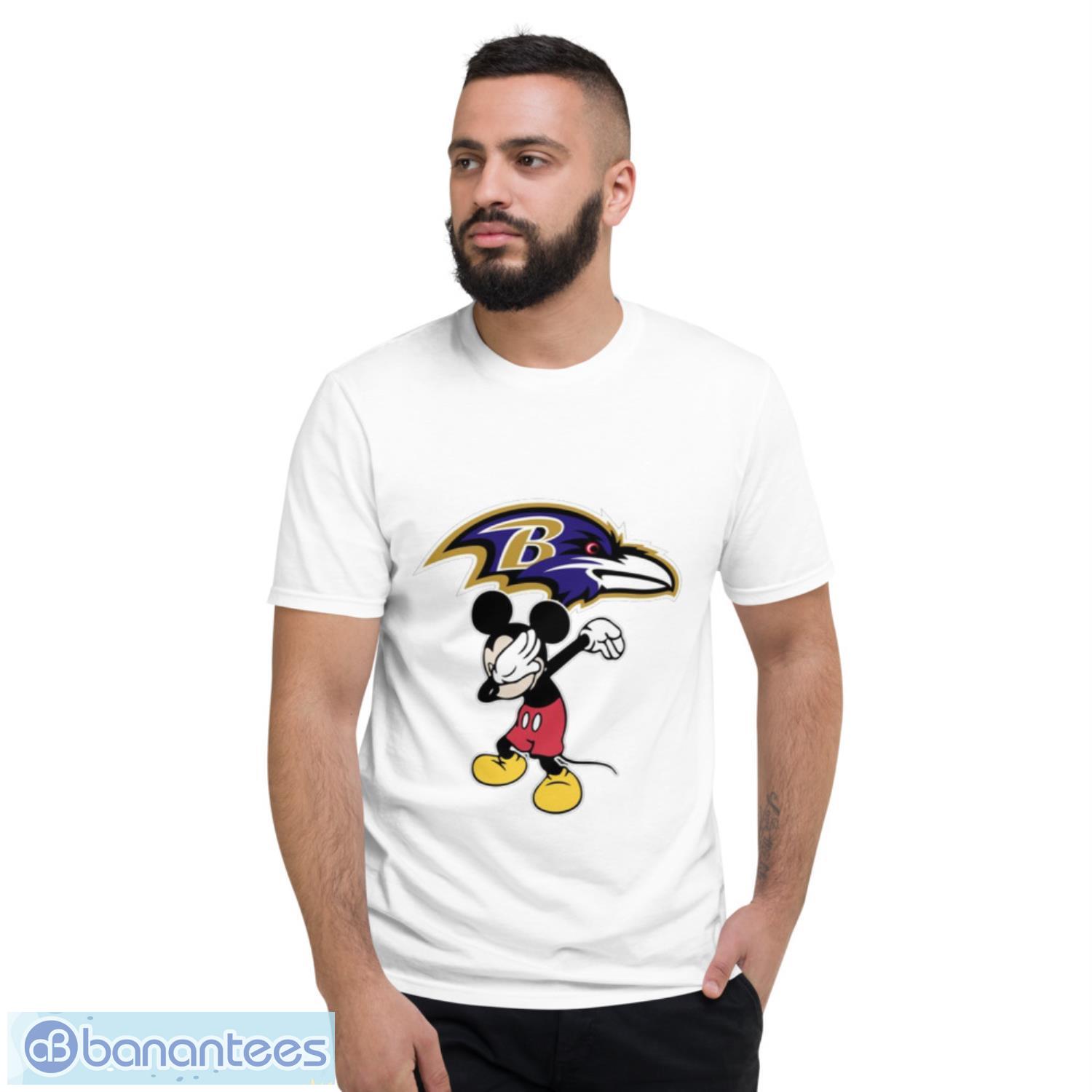 Baltimore Ravens NFL Football Dabbing Mickey Disney Sports T Shirt -  Banantees