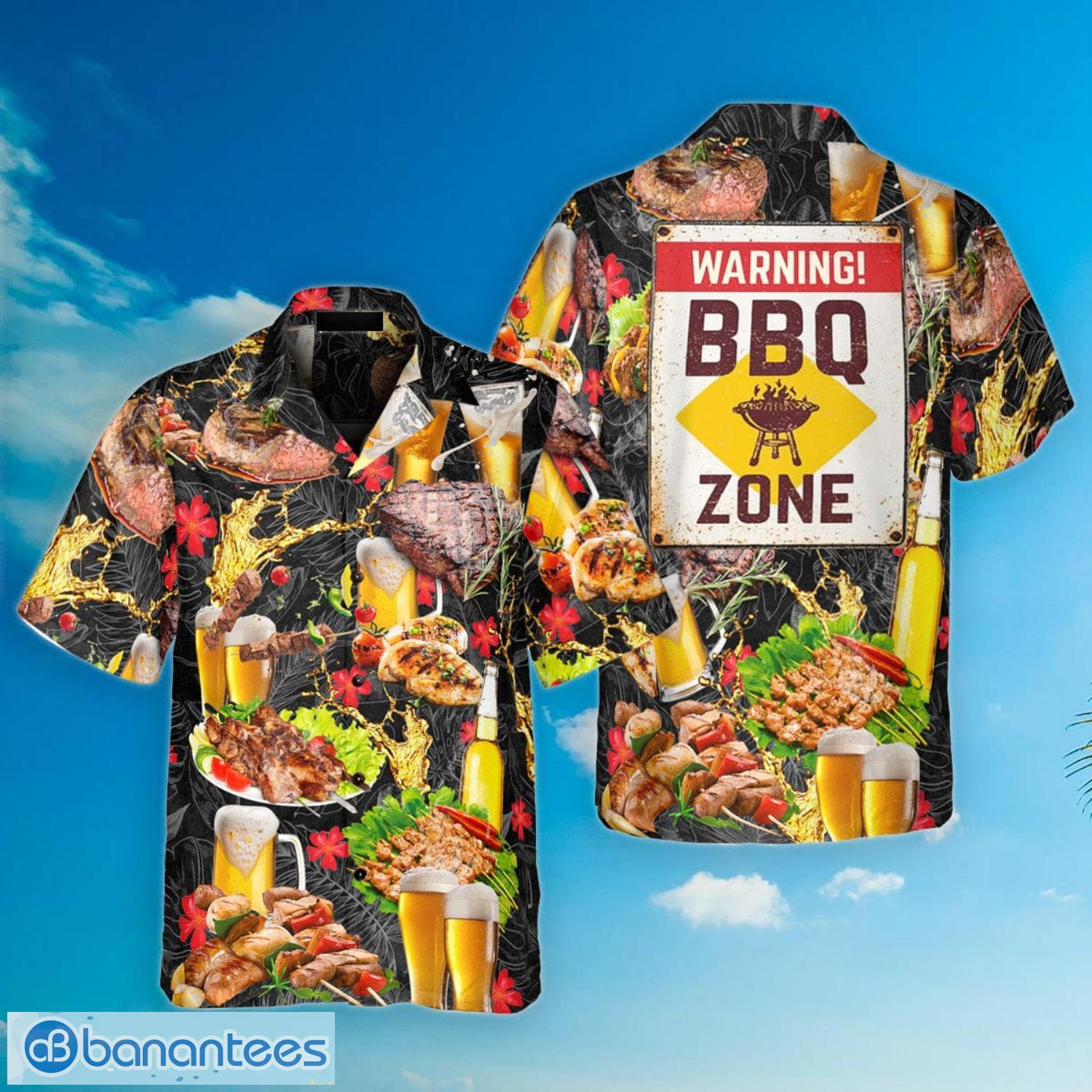 BBQ Warning BBQ Zone Aloha Holiday Gift Hawaiian Shirt - BBQ-Warning-BBQ-Zone-Aloha-Hawaiian-Shirts-For-Men-For-Women-WT2278_1280x