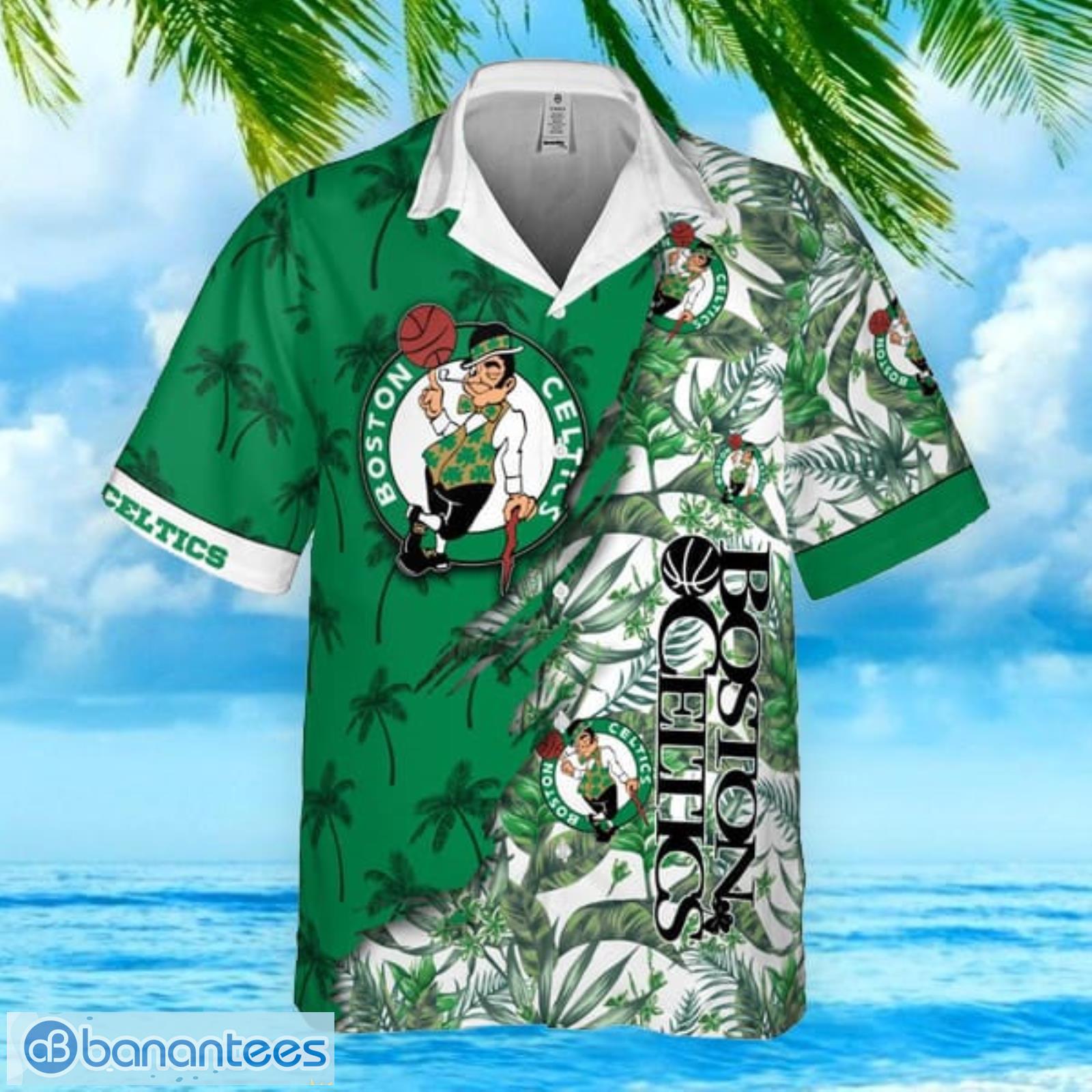 Boston Celtics National Basketball Association 2023 AOP Short Sleeve 3D  Hawaiian Shirt Summer Gift
