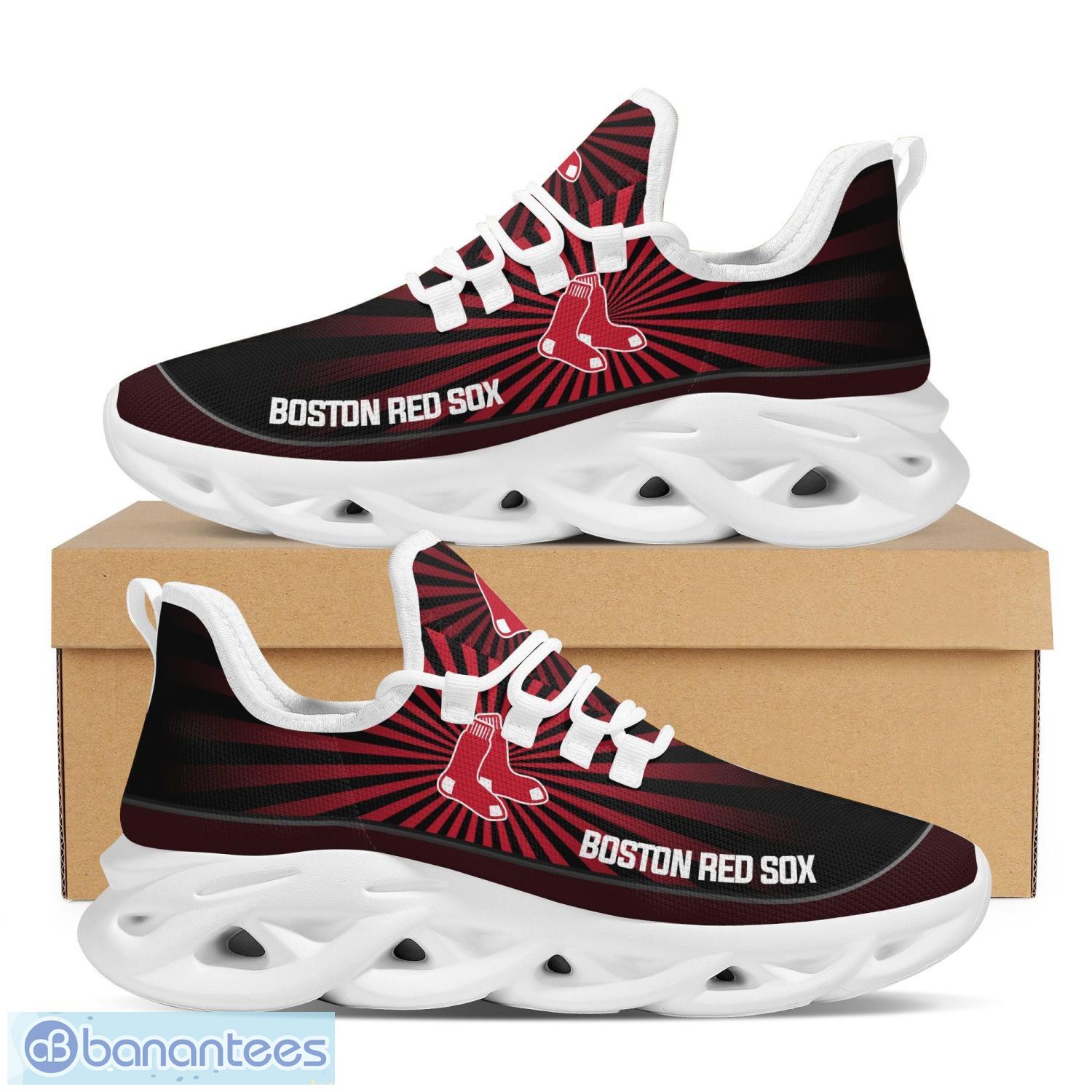 Boston Red Sox Personalized Max Soul Sneaker Trending Running Shoes -  Banantees