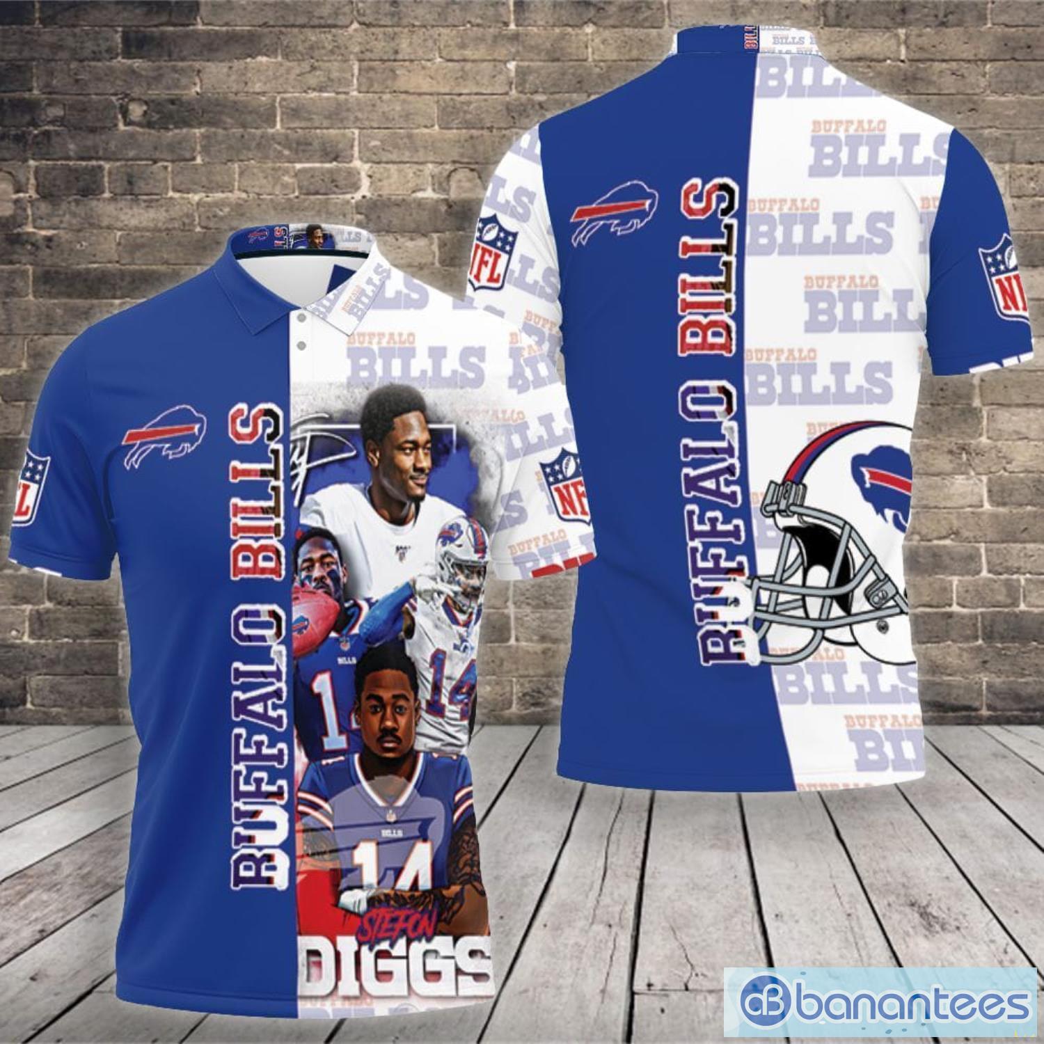 Buffalo Bills Afc East 2021 Stefon Diggs 3D Polo Shirt For Men Product Photo 1