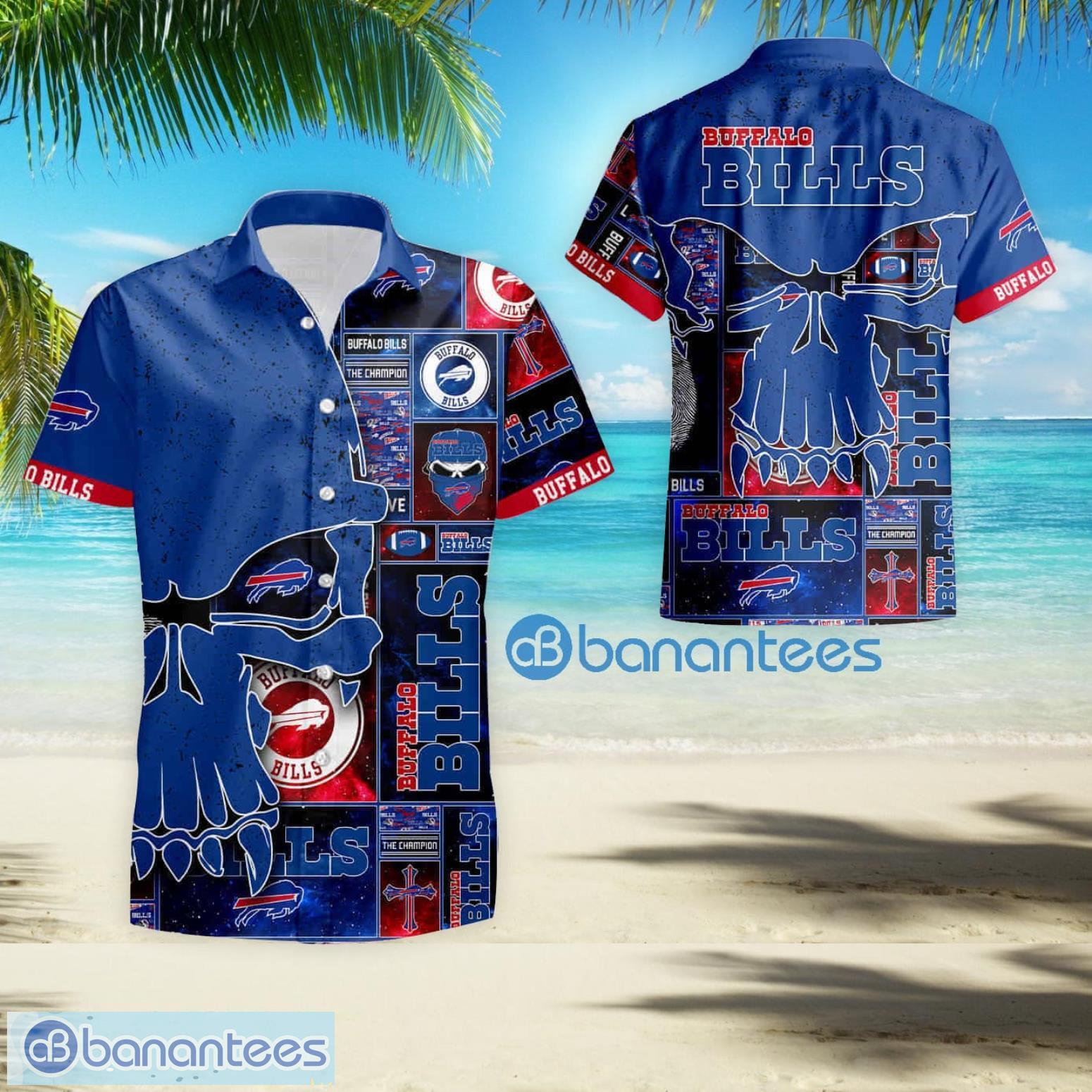 Buffalo Bills Floral Flower Hawaii Summer Hawaiian Shirt