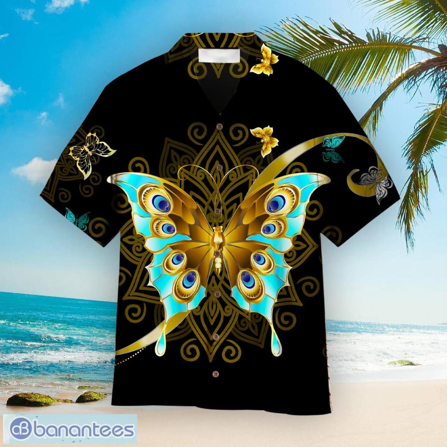 Butterfly Aloha Hawaiian Shirt Summer Gift Beach Shirt - Butterfly Aloha Hawaiian Shirts For Men & For Women  WT6047