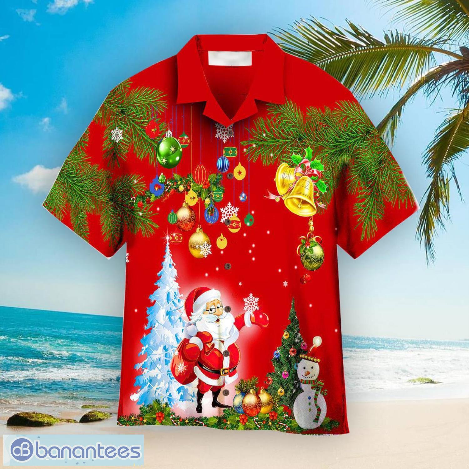 Christmas Aloha Hawaiian Shirt Summer Gift Beach Shirt - Christmas Aloha Hawaiian Shirts For Men & For Women  WT6771