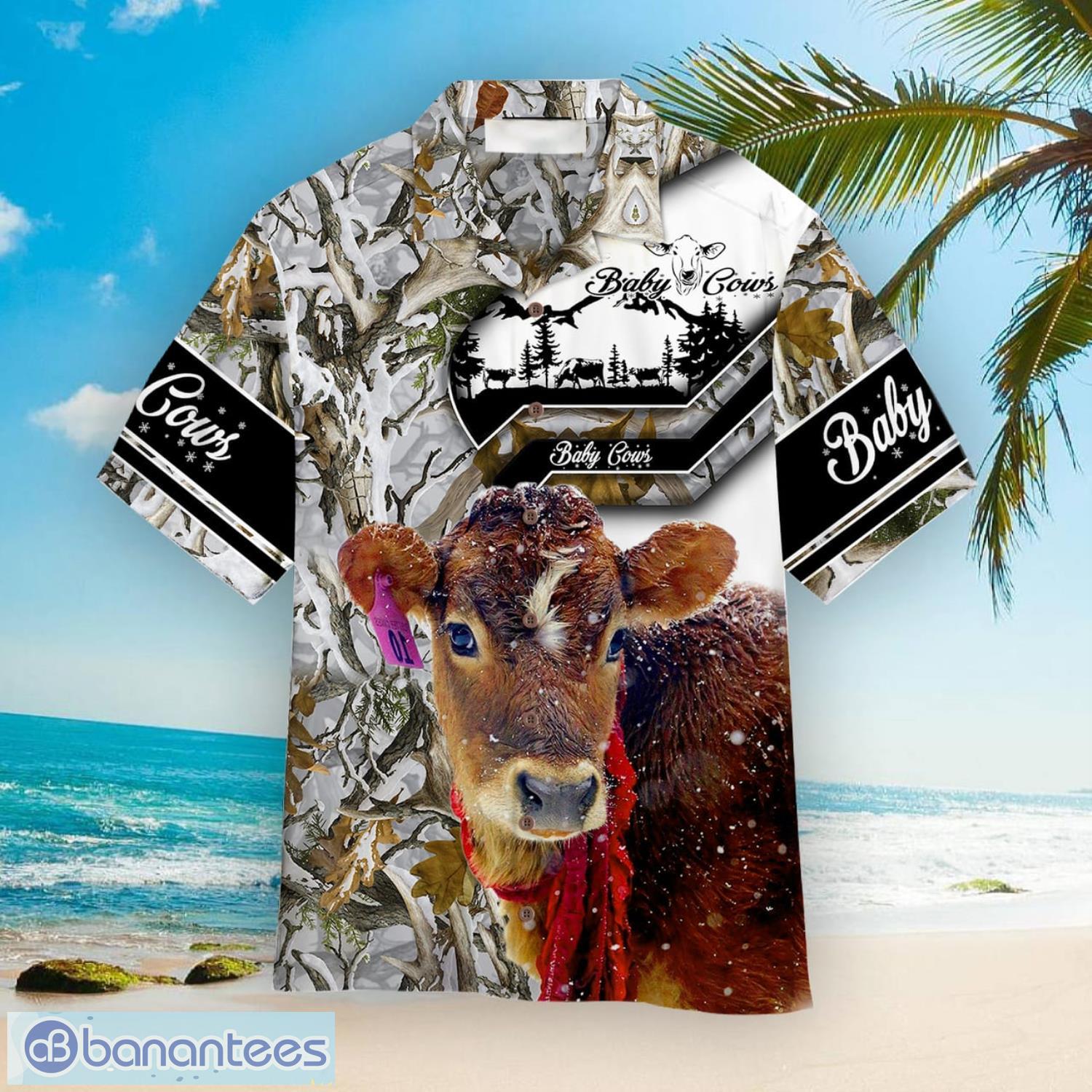 Cow Camouflage Aloha Hawaiian Shirt Summer Gift Beach Shirt - Cow Camouflage Aloha Hawaiian Shirts For Men & For Women  WH1061
