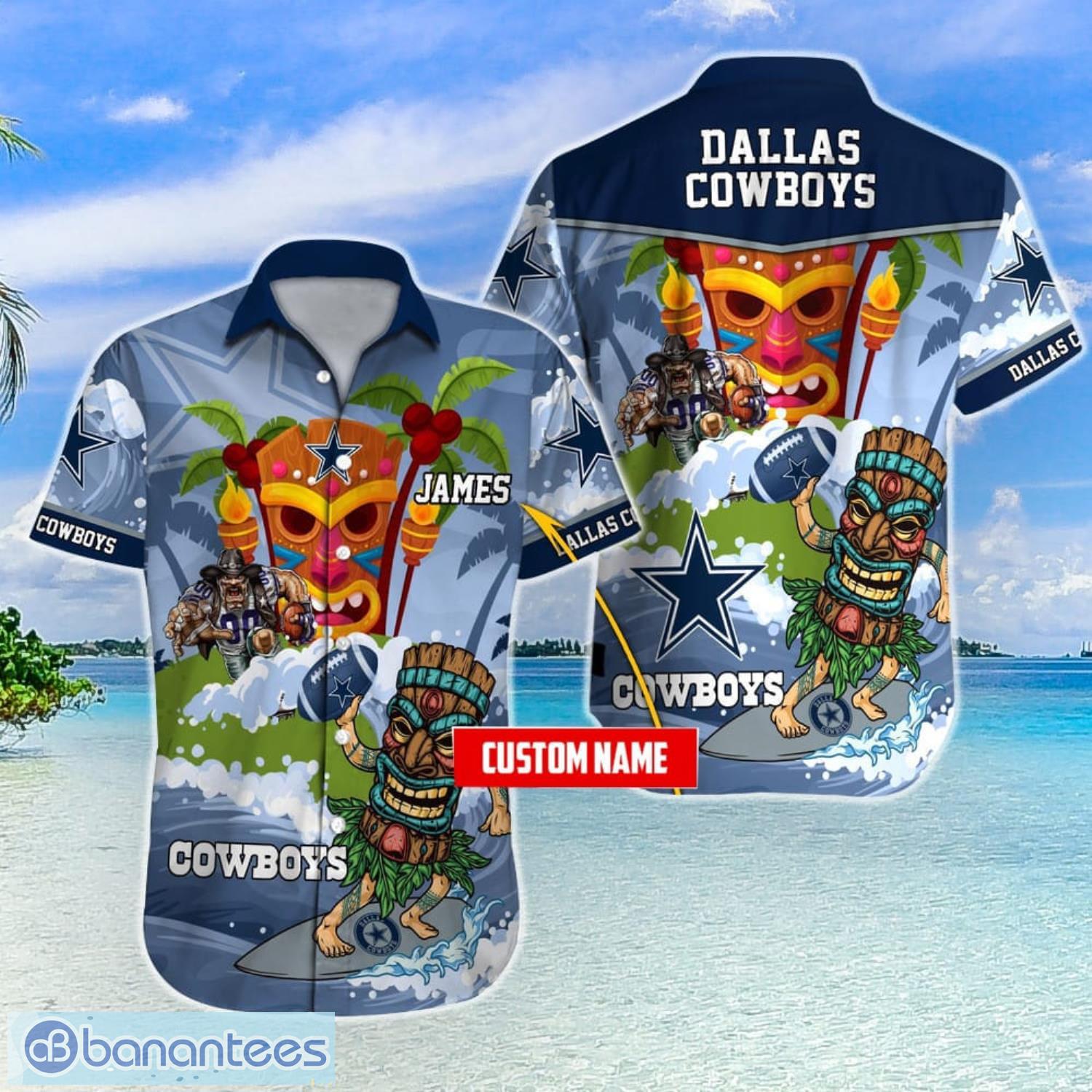 Dallas Cowboys Summer Nfl Football Hawaiian Shirt For Fans - Banantees