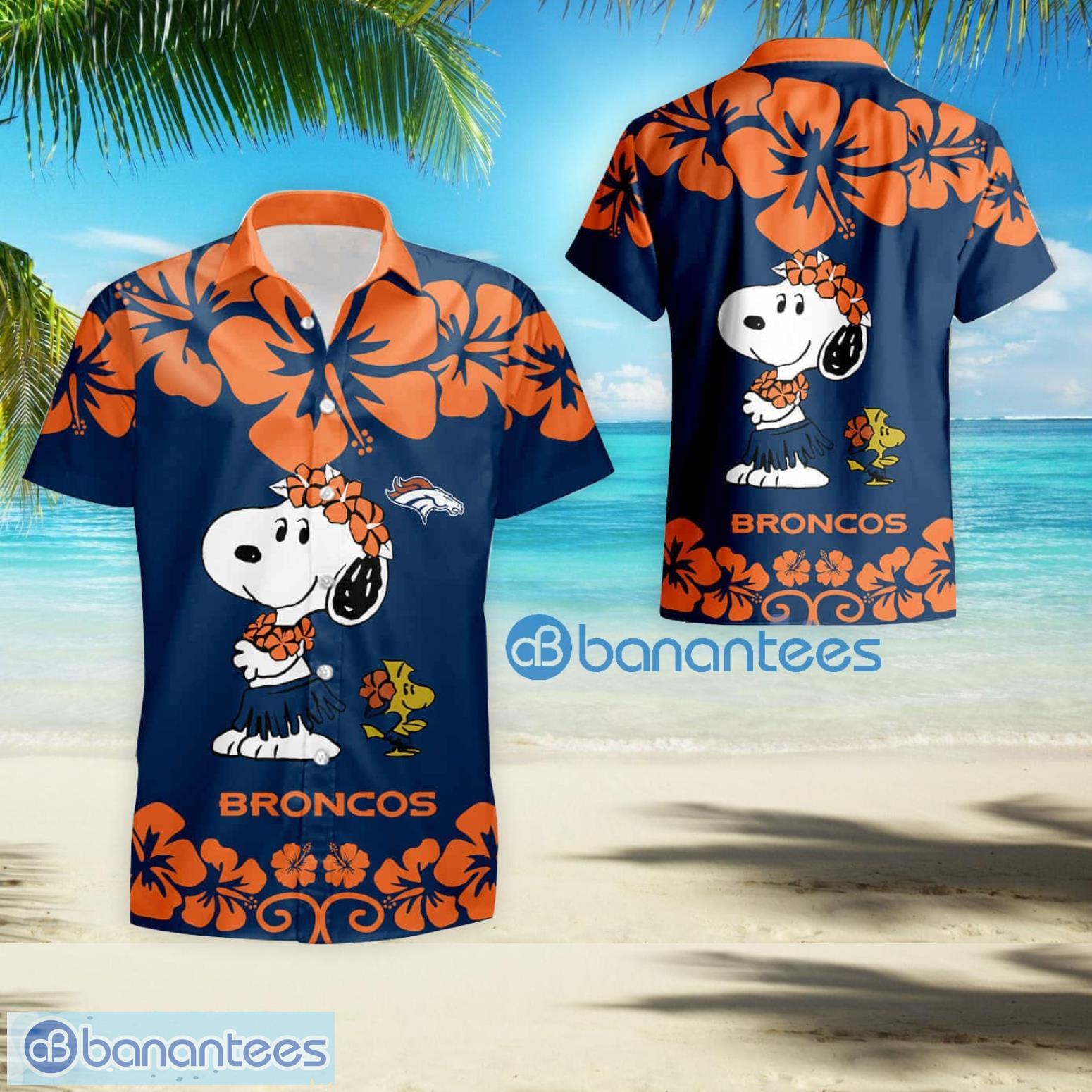 Denver Broncos Aloha Hawaiian Shirt Summer Gift