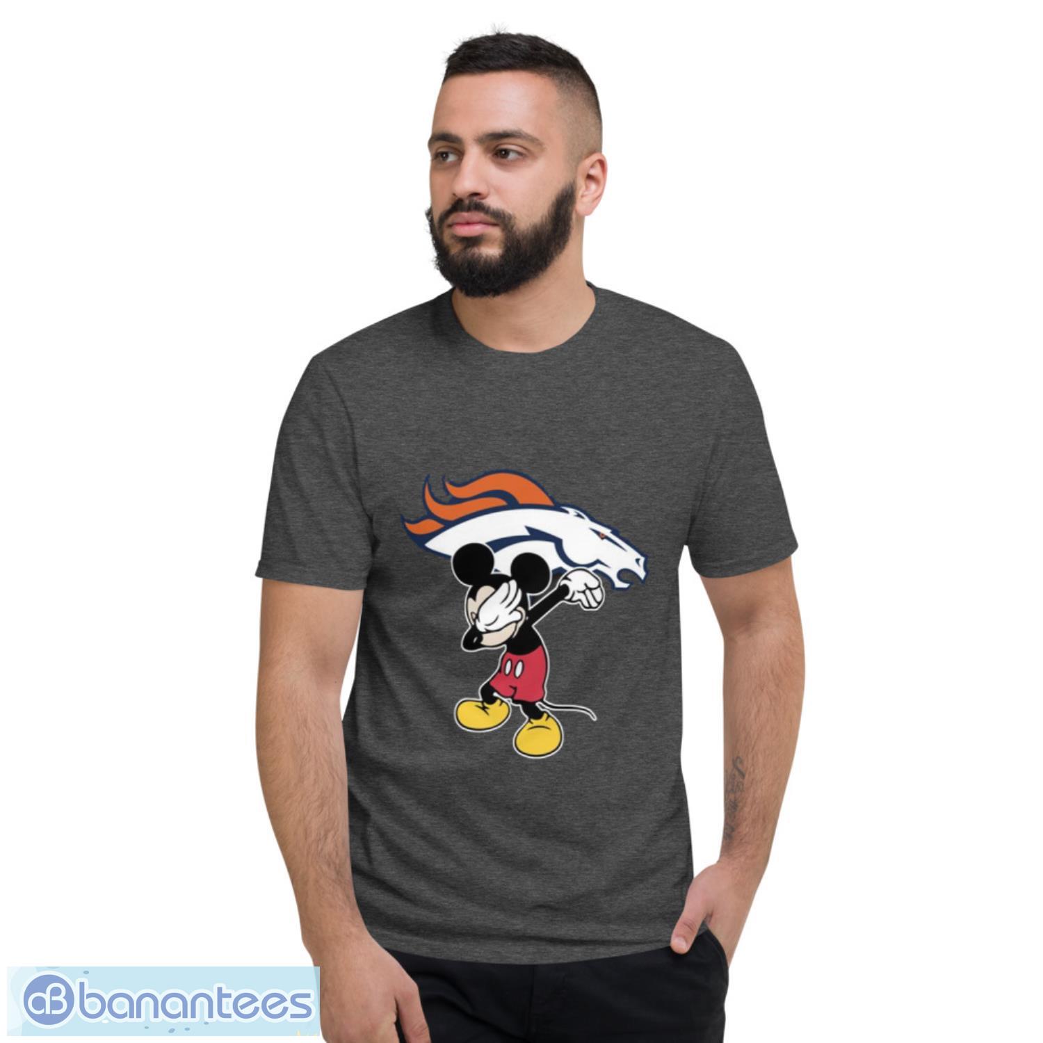 Denver Broncos NFL Football Dabbing Mickey Disney Sports T Shirt