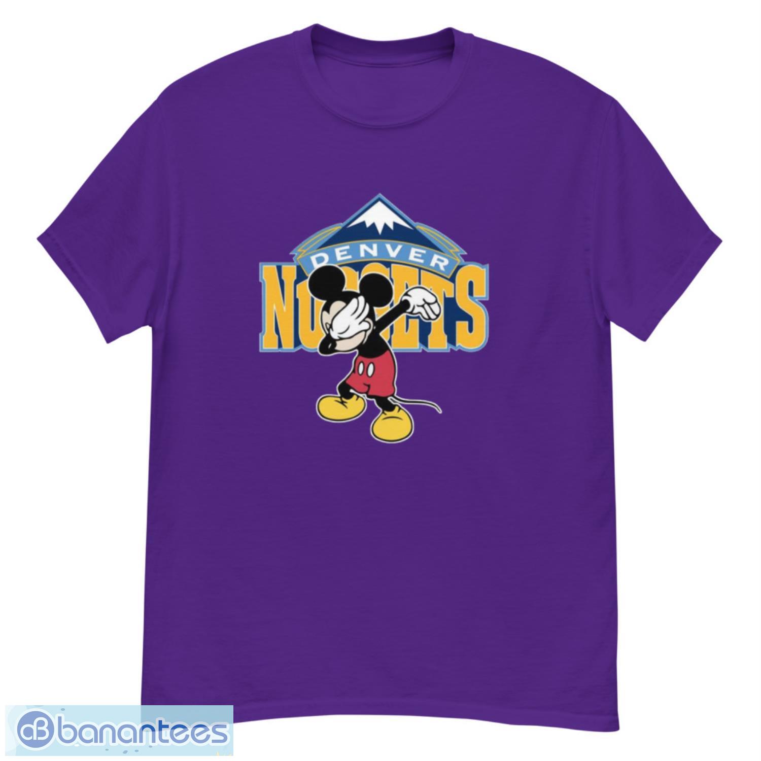 Denver Nuggets NBA Basketball Dabbing Mickey Disney Sports T Shirt