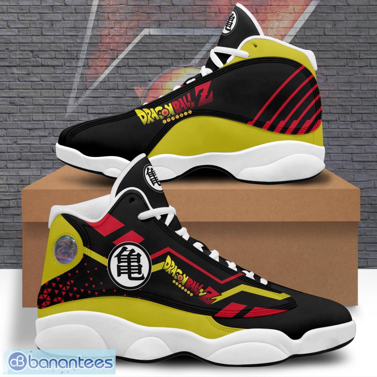 Mange tøffel Paradoks Dragon Ball Z Shoes Sneakers Air Jordan 13 For Fans - Banantees