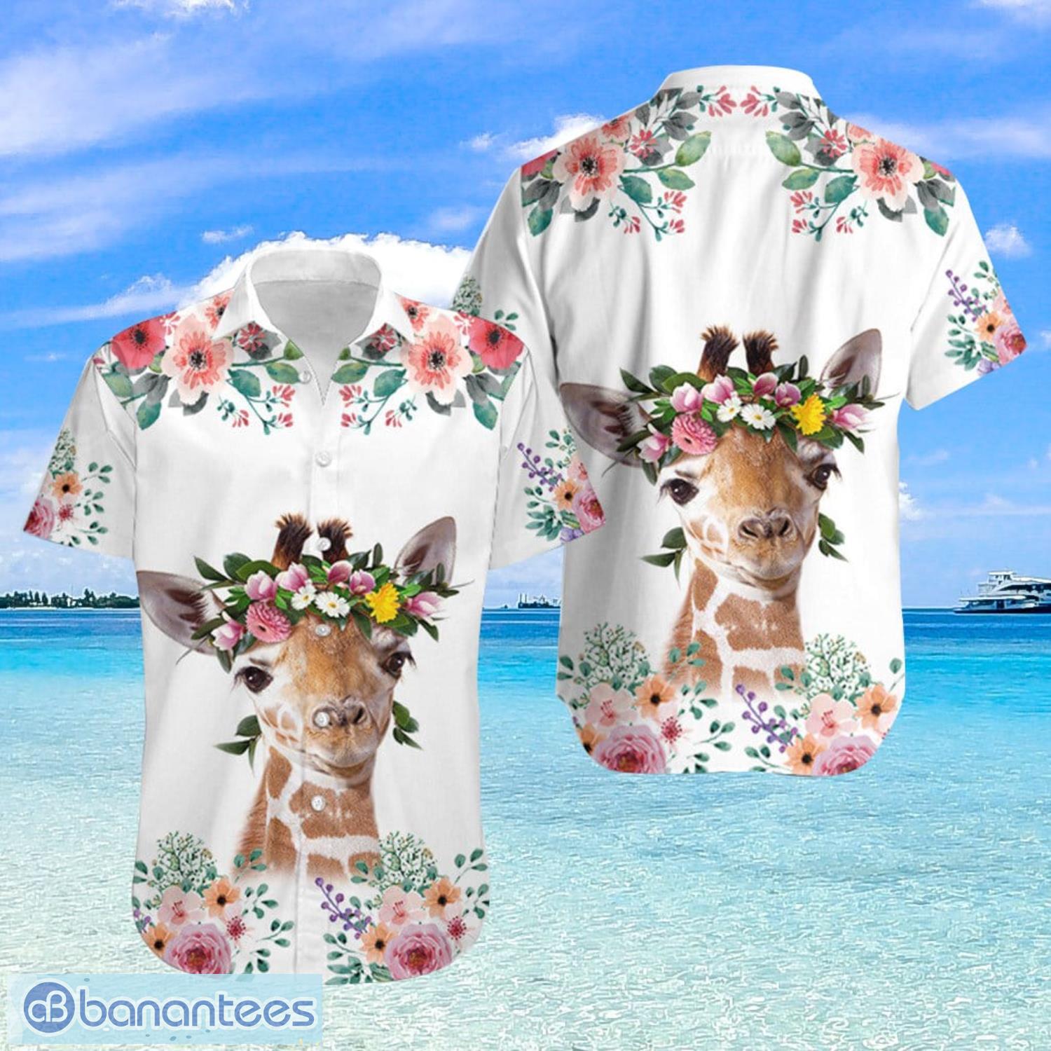 Giraffe Summer Gift Hawaiian Shirt For Men And Women Giraffe With