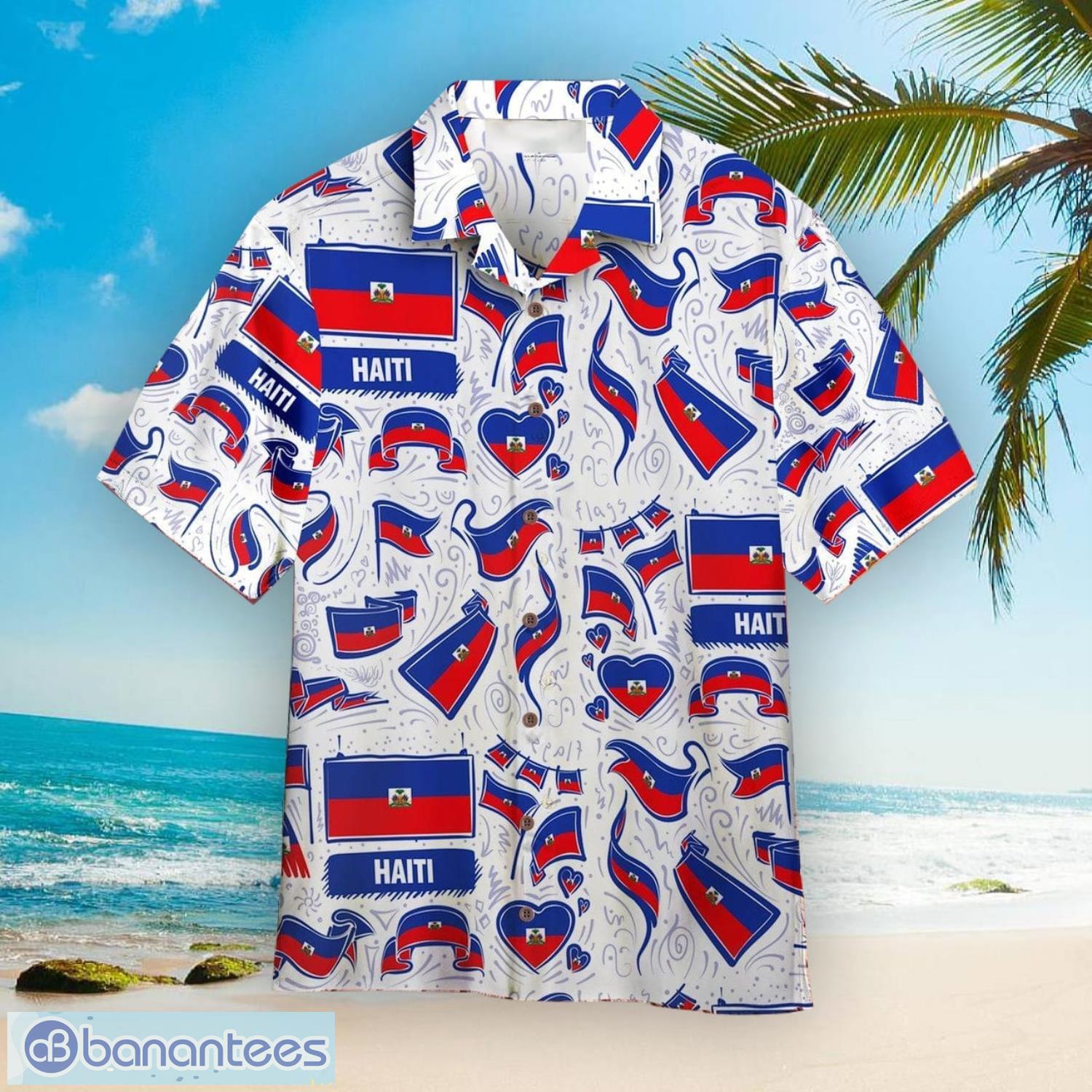 Haiti Flag Aloha Hawaiian Shirt Summer Gift Beach Shirt - Haiti Flag Aloha Hawaiian Shirt  For Men & For Women  HW8759