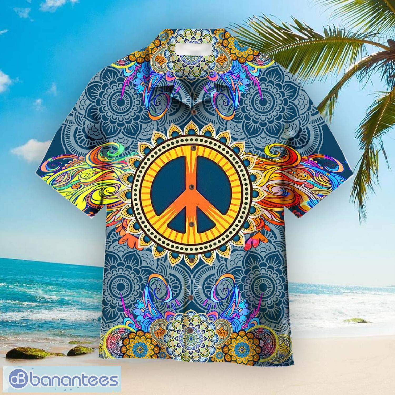Hippie Mandala Aloha Hawaiian Shirt Summer Gift Beach Shirt - Hippie Mandala Aloha Hawaiian Shirts For Men & For Women  WH1074