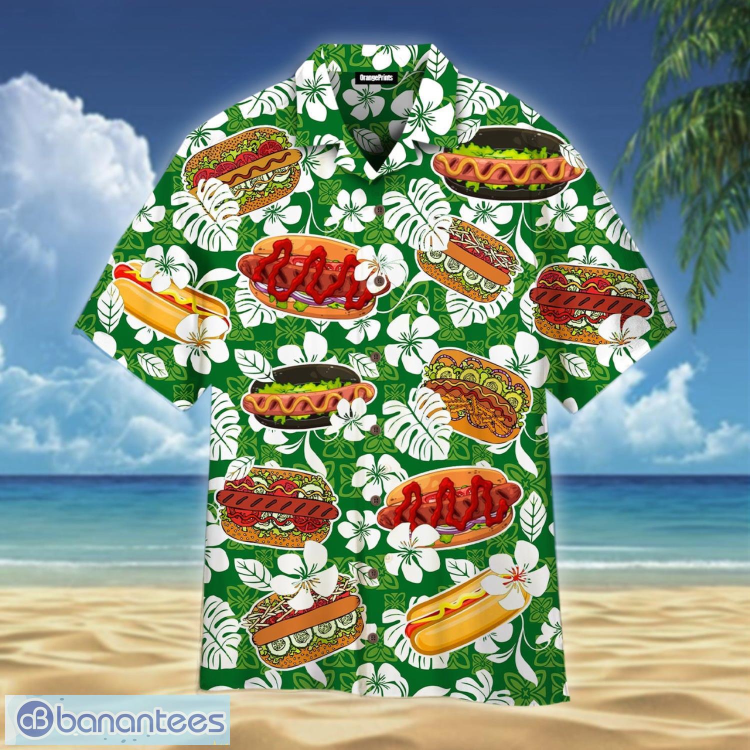 Hot Dog Aloha Hawaiian Shirt Summer Gift Beach Shirt - Hot Dog Aloha Hawaiian Shirts For Men & For Women  WT1710