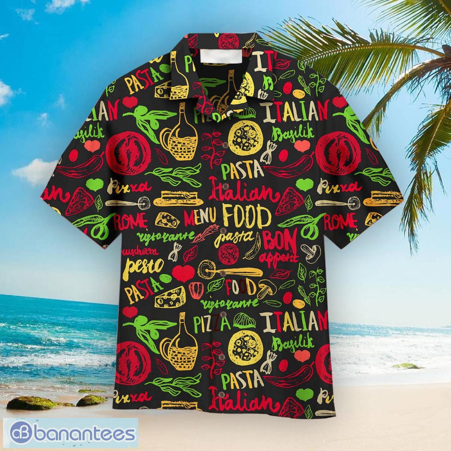 Italian Food Aloha Hawaiian Shirt Summer Gift Beach Shirt - Italian Food Aloha Hawaiian Shirts For Men & For Women  WT6580 xXY