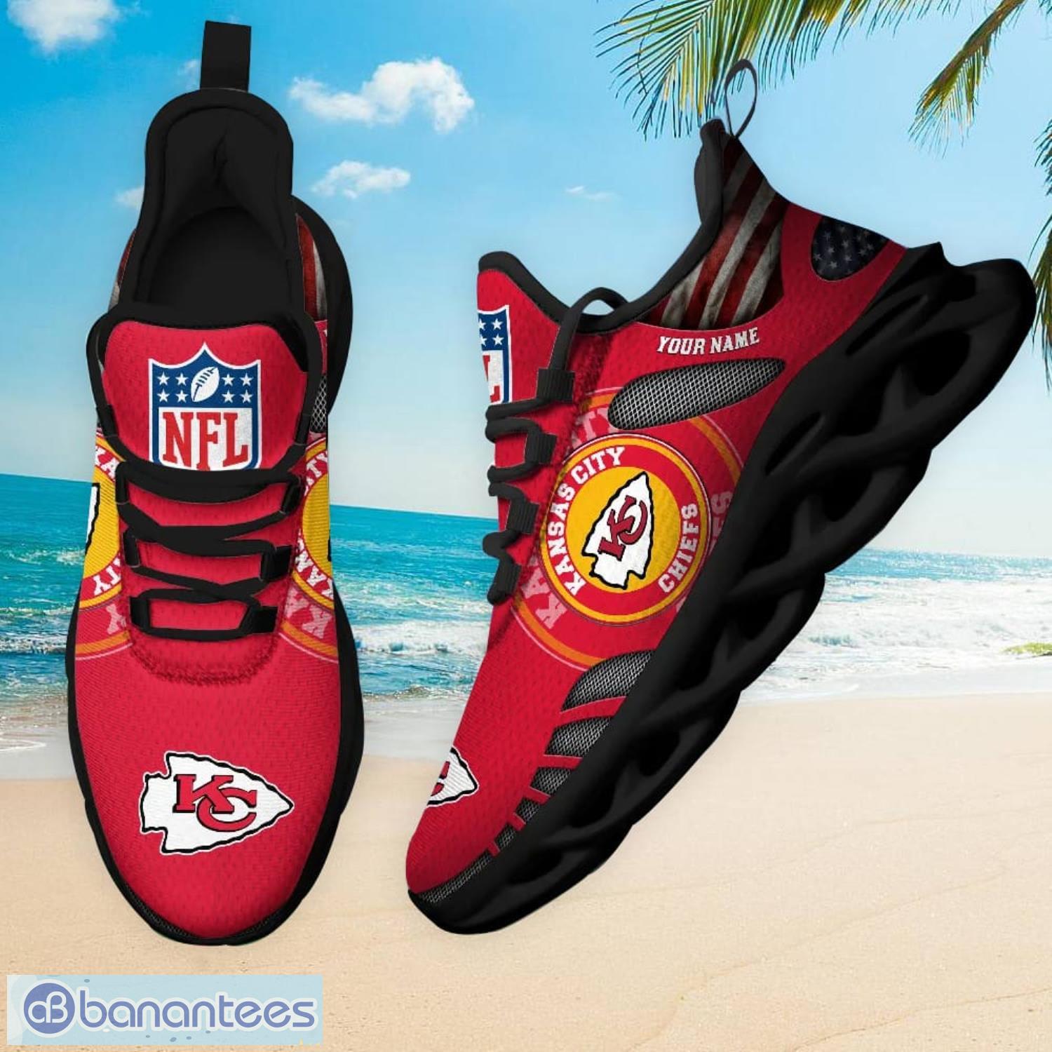 Kansas City Chiefs Design Max Soul Shoes For Men And Women - Banantees