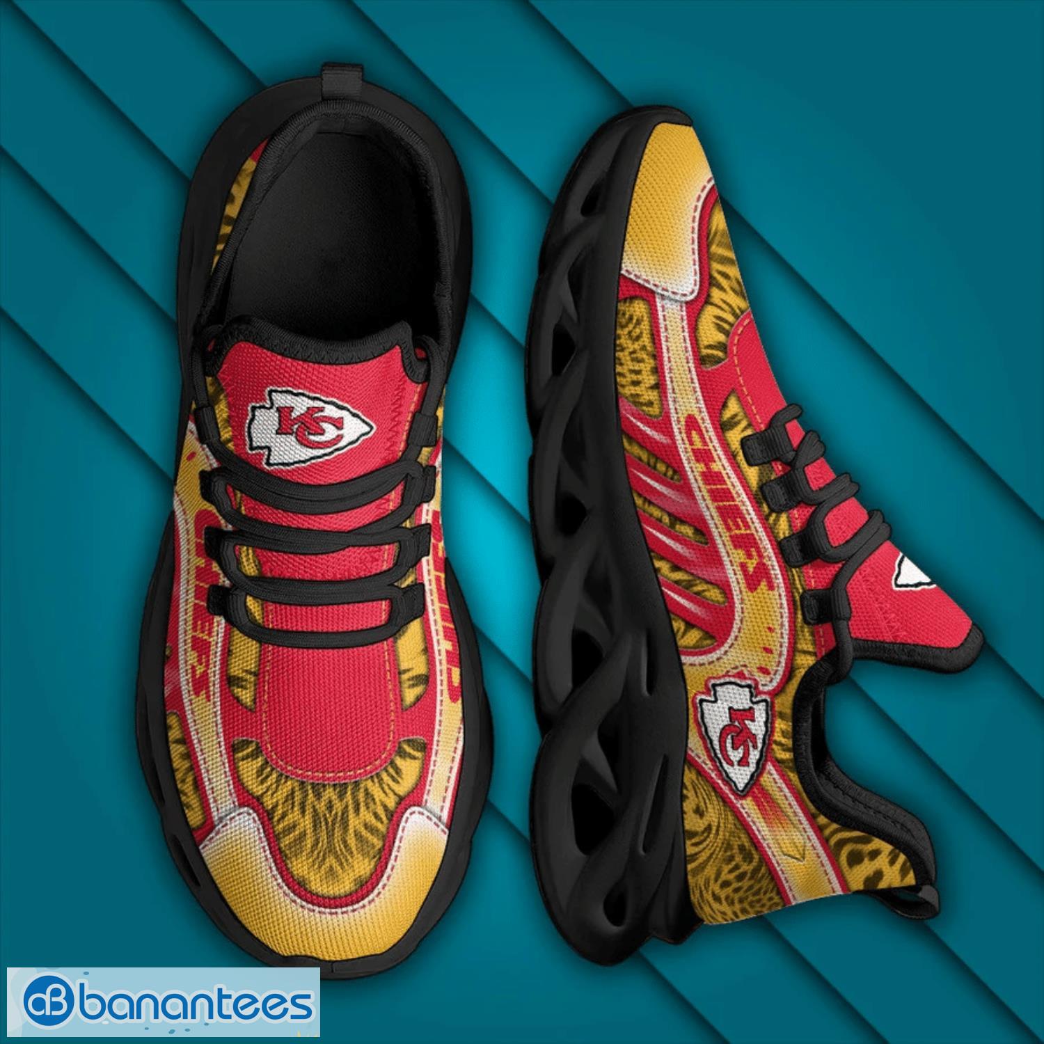 Kansas City Chiefs NFL Clunky Sneakers Max Soul Shoes - Growkoc